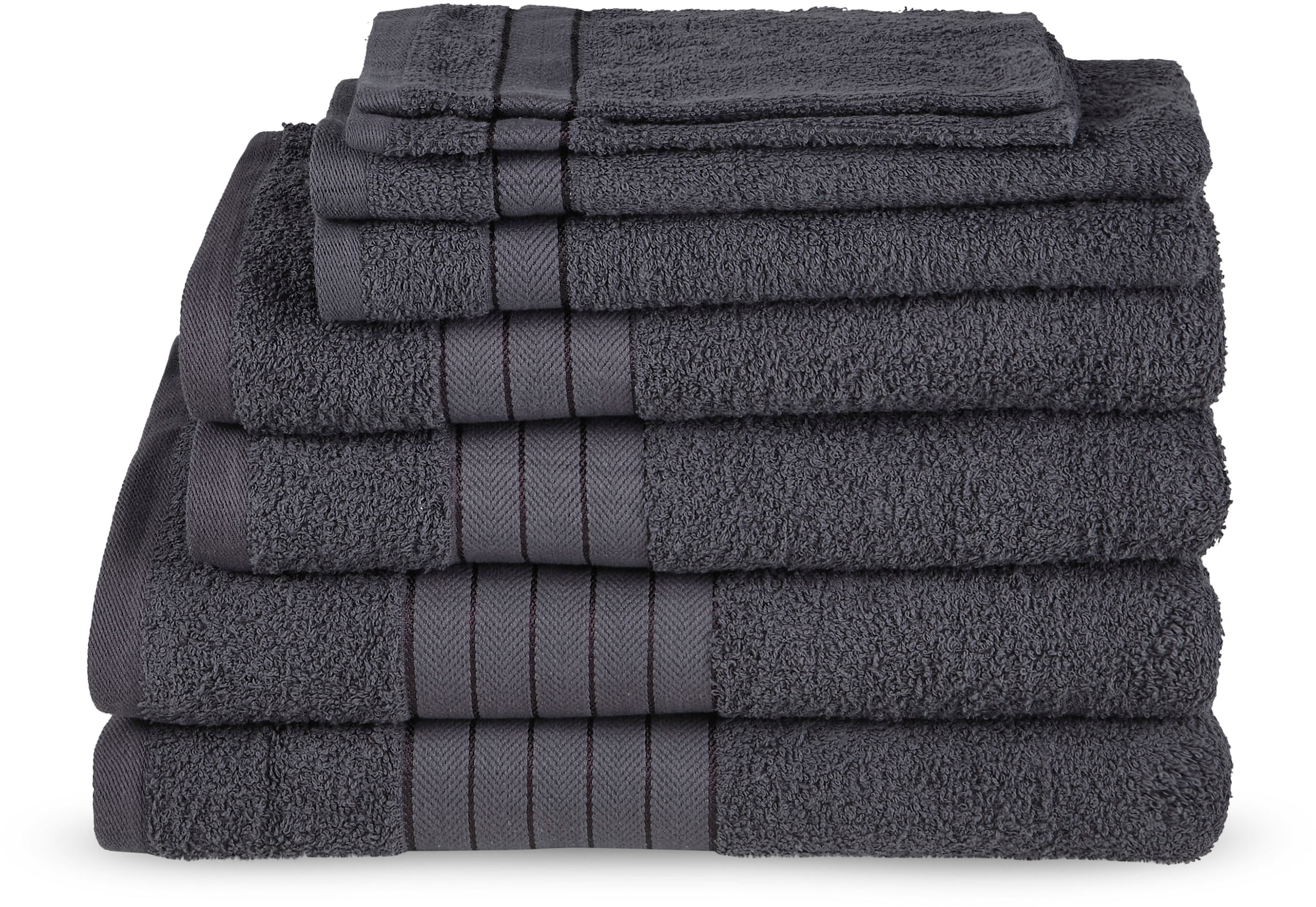Emotion Handtuch Set "Uni" Baumwolle, Walkfrottee, Bordüre, 500 GSM, Einfar günstig online kaufen