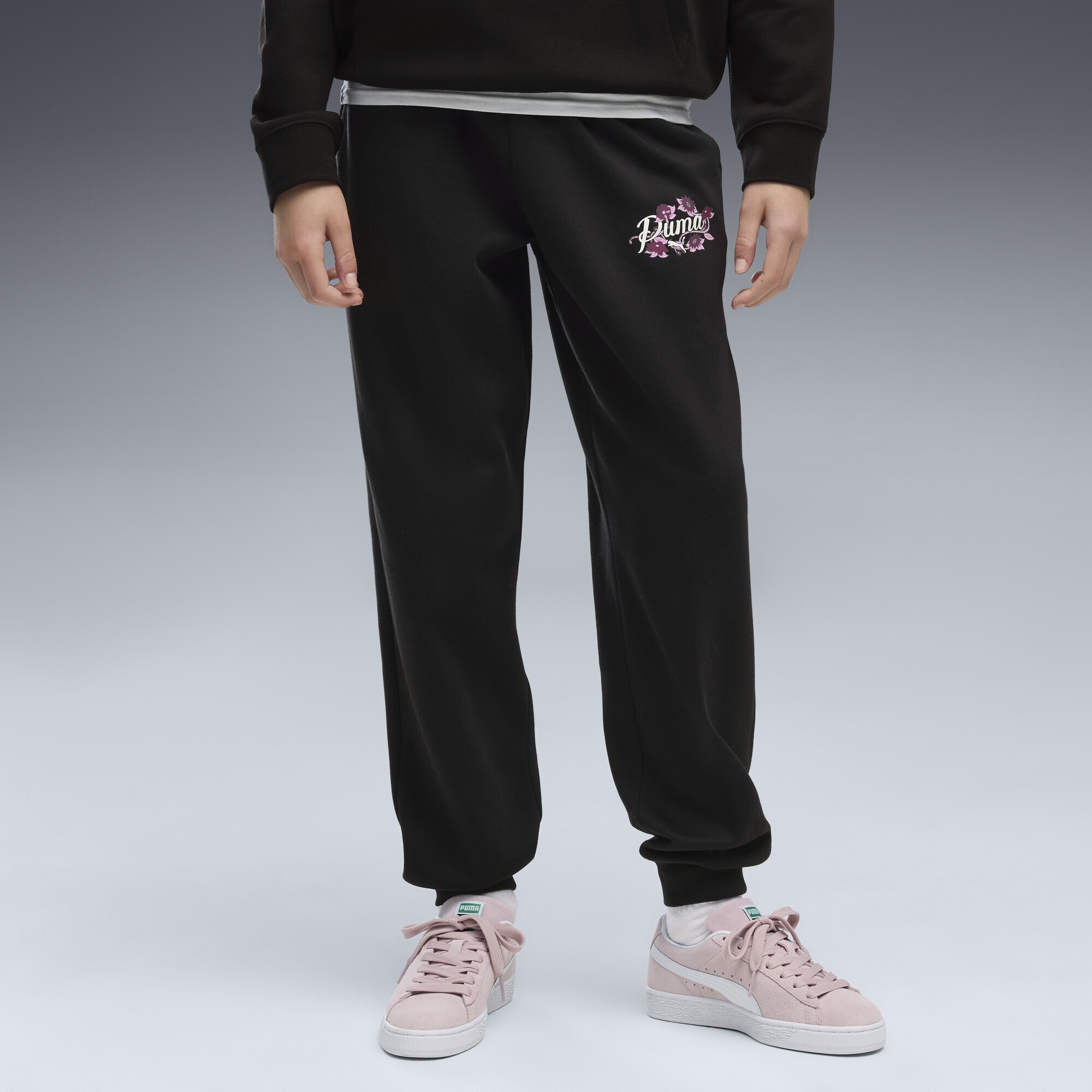 PUMA Sporthose »Essentials Nature 2.0 Graphic Jogginghose Mädchen«