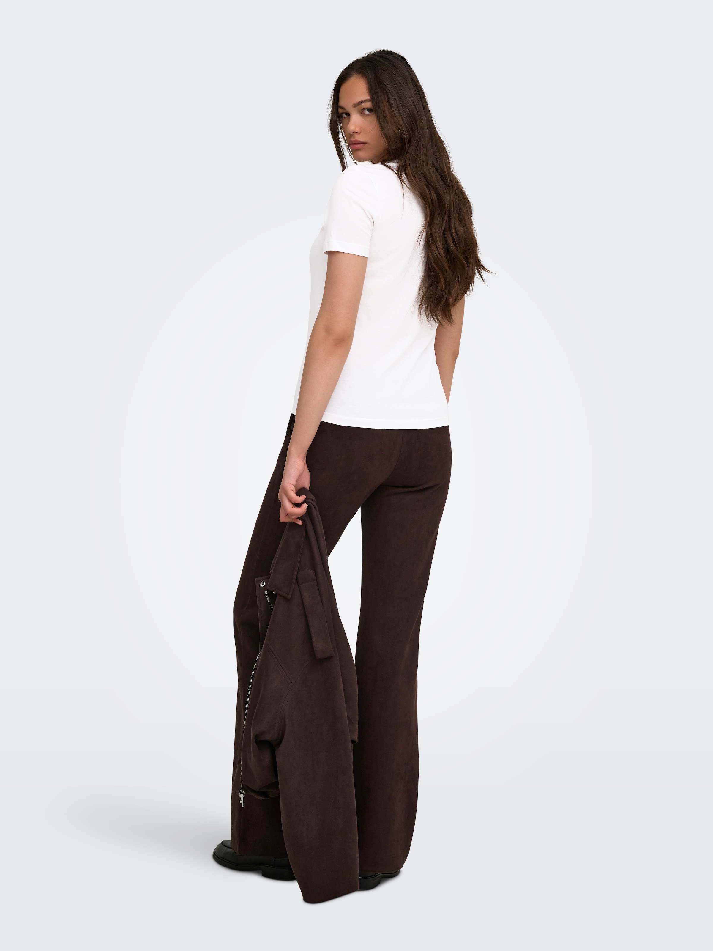 ONLY Kurzarmshirt »ONLKITA S/S TEE JRS NOOS« Baumwolle, regular fit