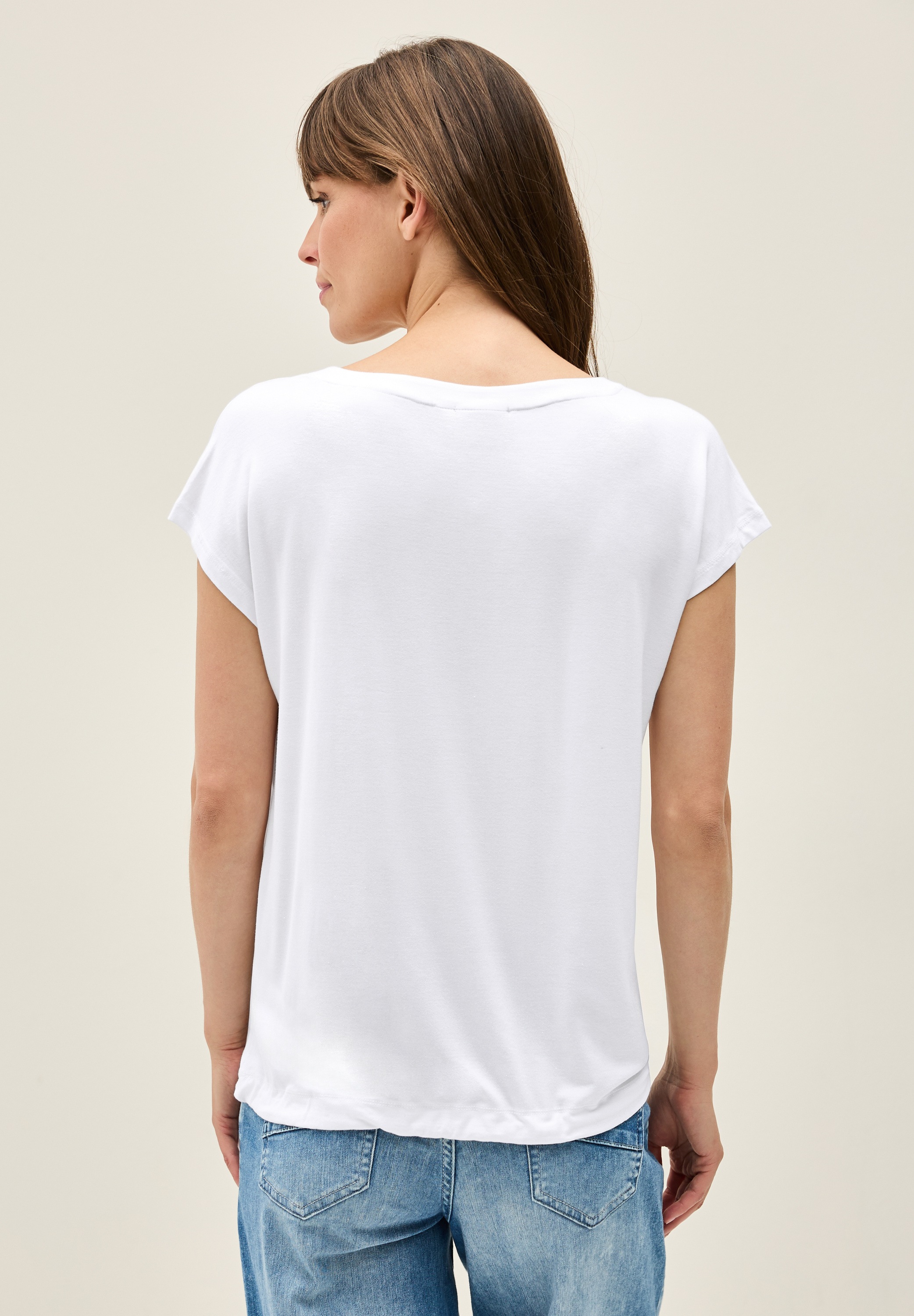 Cecil T-Shirt, aus softer Viskose