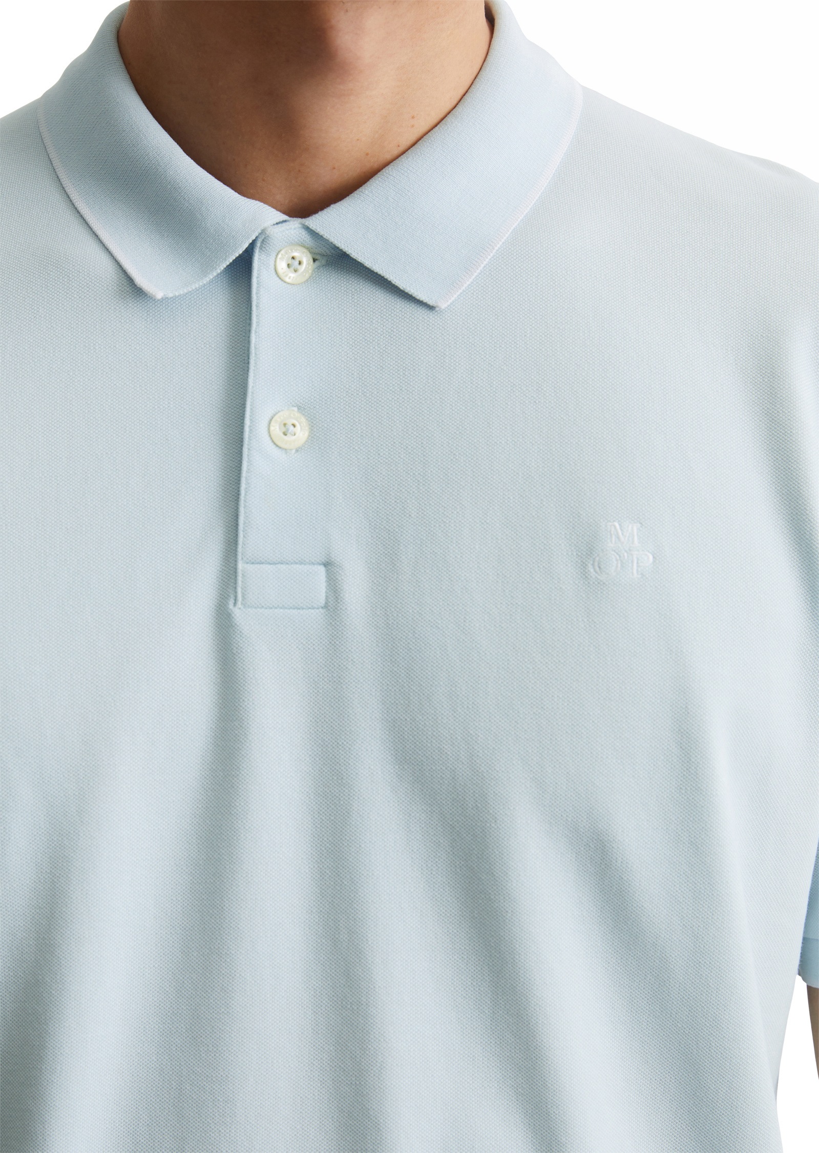 Marc O'Polo Poloshirt »aus Bio-Baumwoll-Mix«