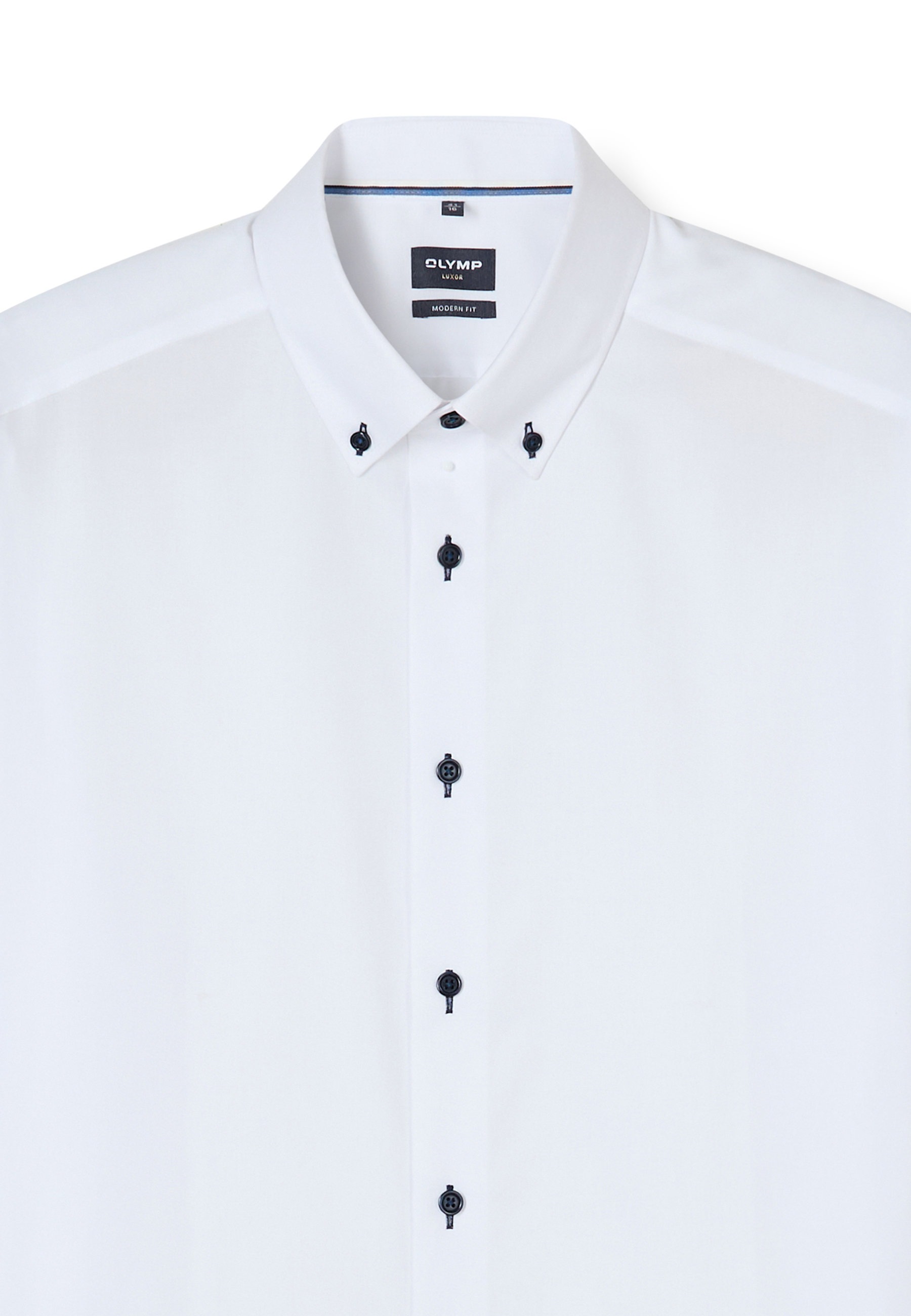 OLYMP Luxor Button-down Shirt Modern Fit White 39 2