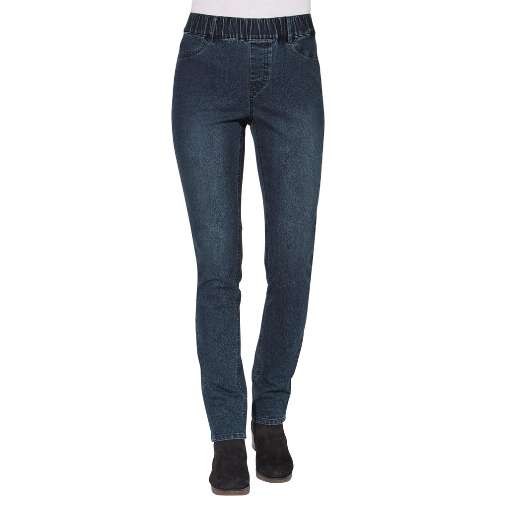 Casual Looks Schlupfjeans, (1 tlg.)