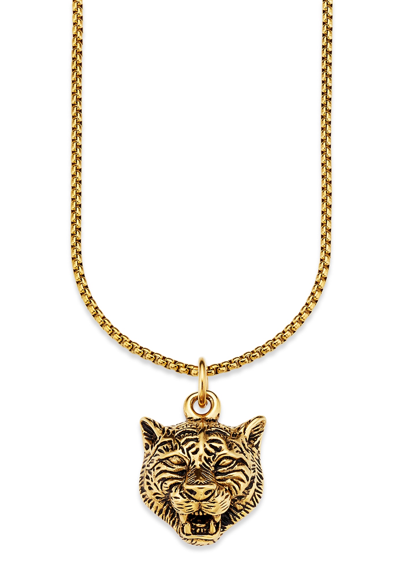 Bruno Banani Kette mit Anhänger »Schmuck Geschenk, Halskette Tiger, Venezianerkette«