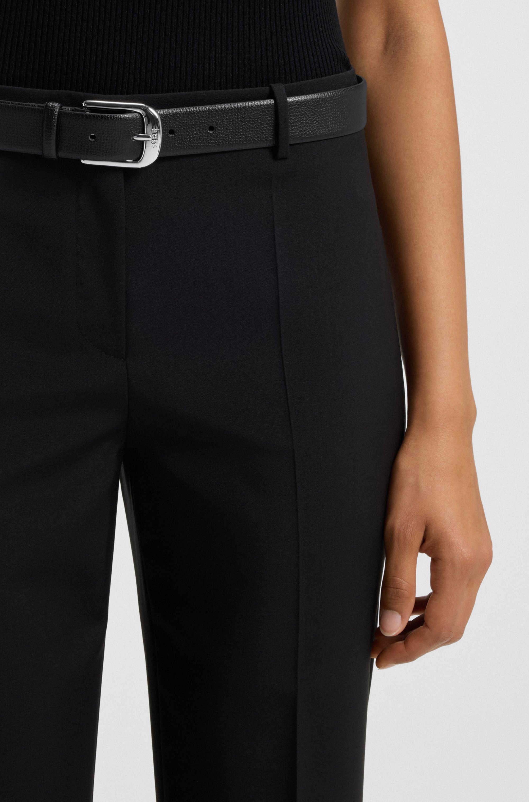 Thumbnail - BOSS Ledergürtel "Anna Belt 3 cm N." mit edler Narbung