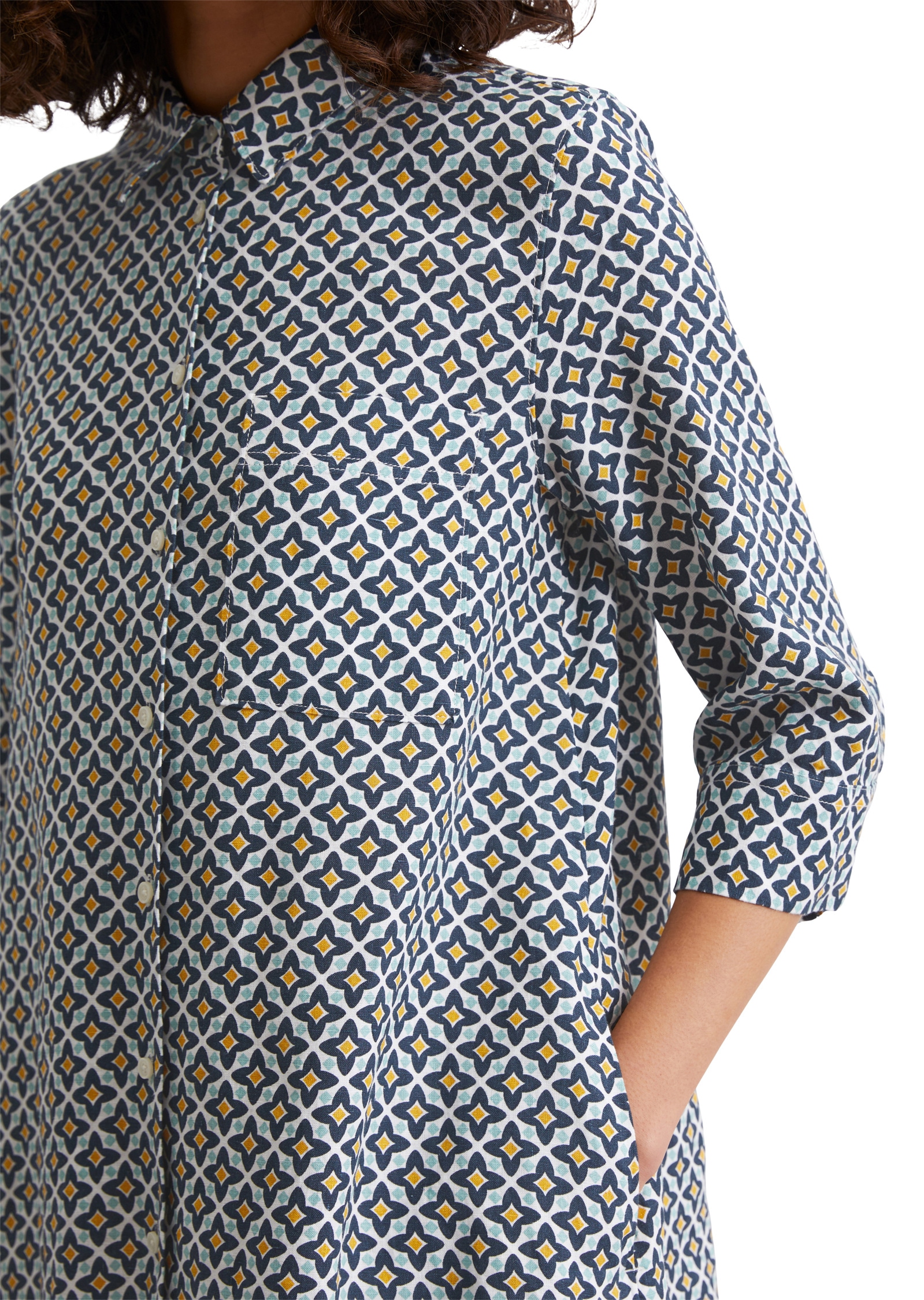 Marc O'Polo Midikleid »mit Print-Muster«