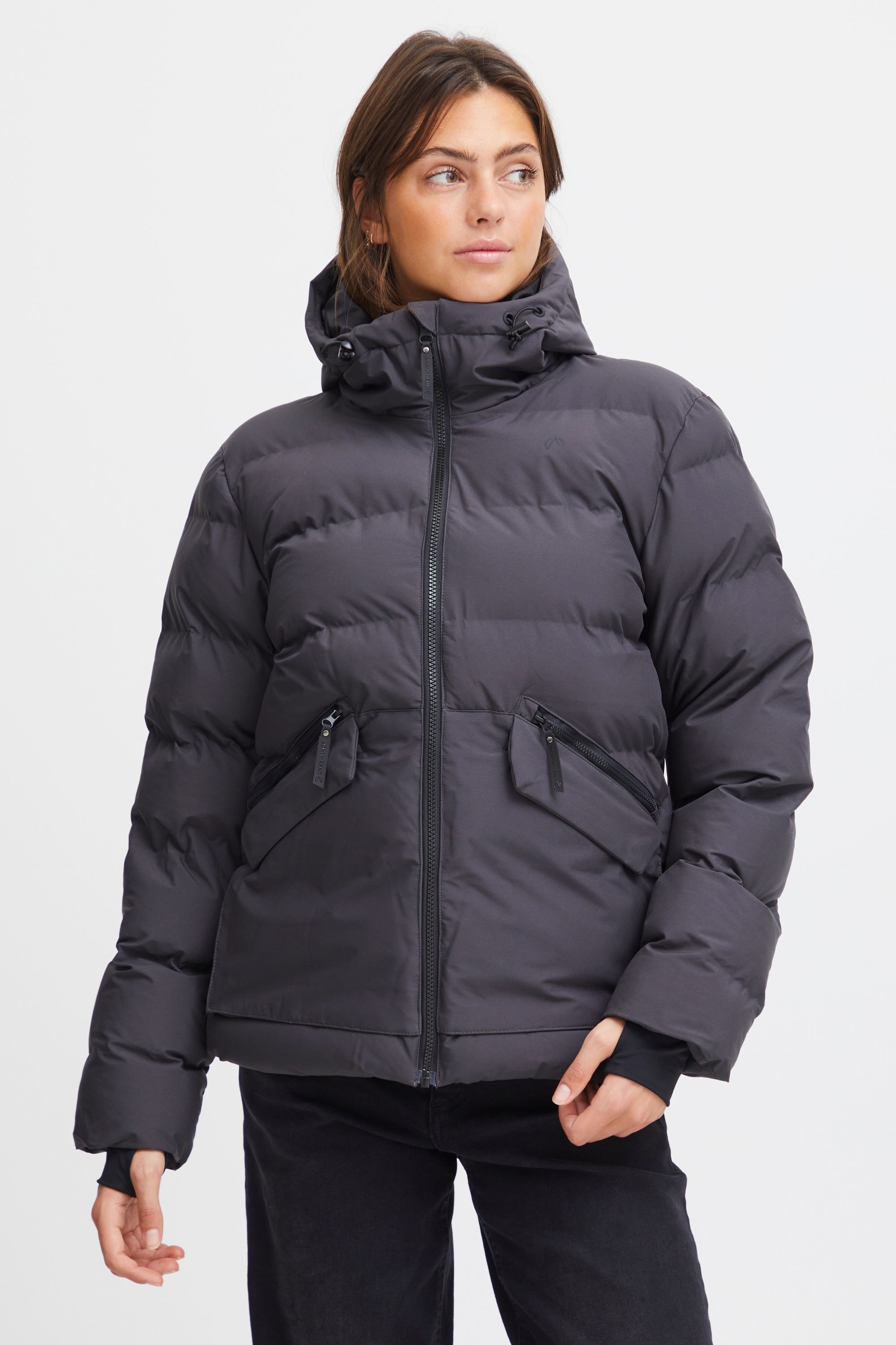 North Bend Steppjacke »Steppjacke NBPetra«, mit Kapuze