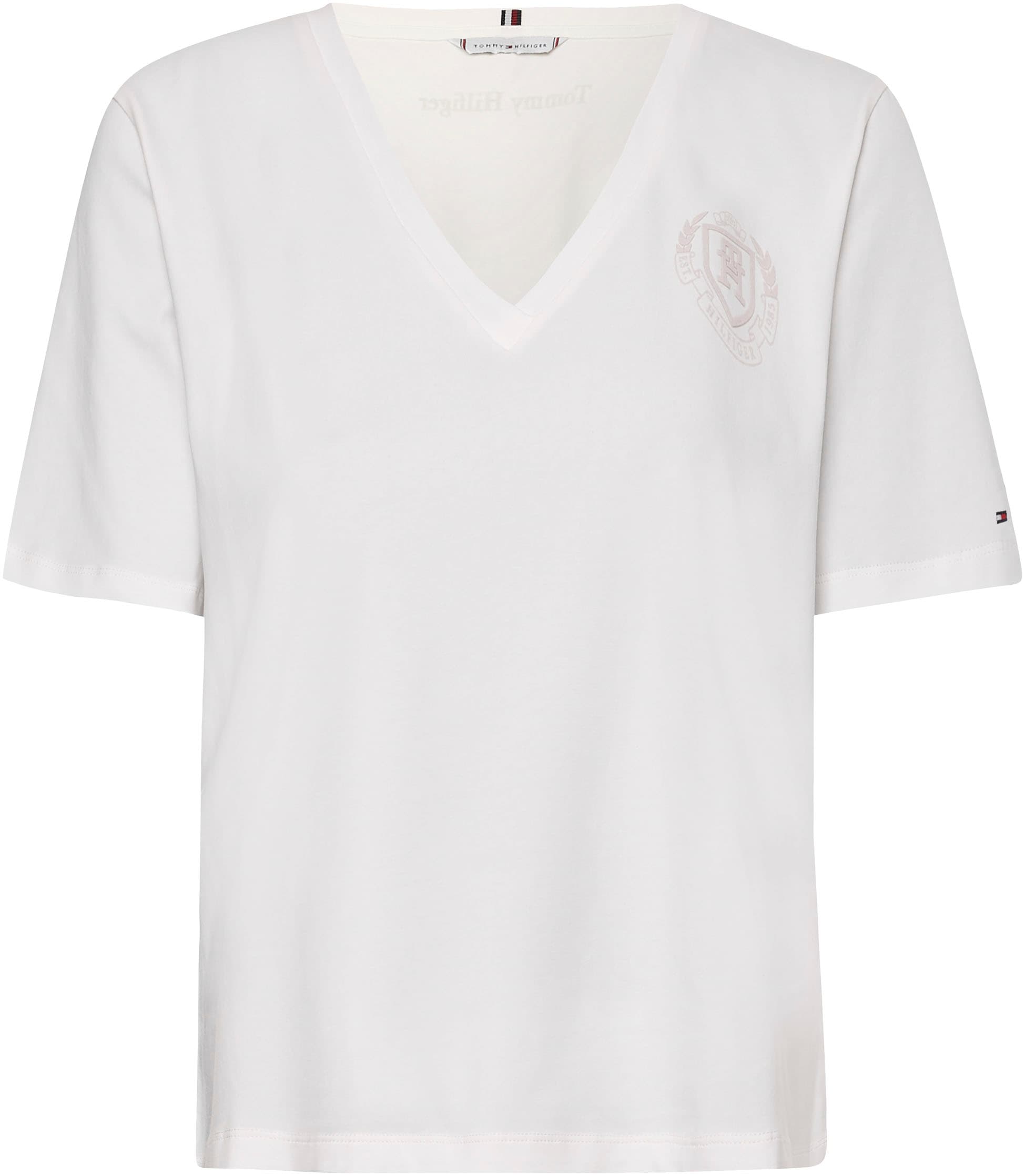 Tommy Hilfiger BAUR mit | Markenlabel T-Shirt, bestellen