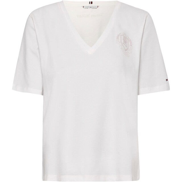Tommy Hilfiger T-Shirt, mit Markenlabel bestellen | BAUR