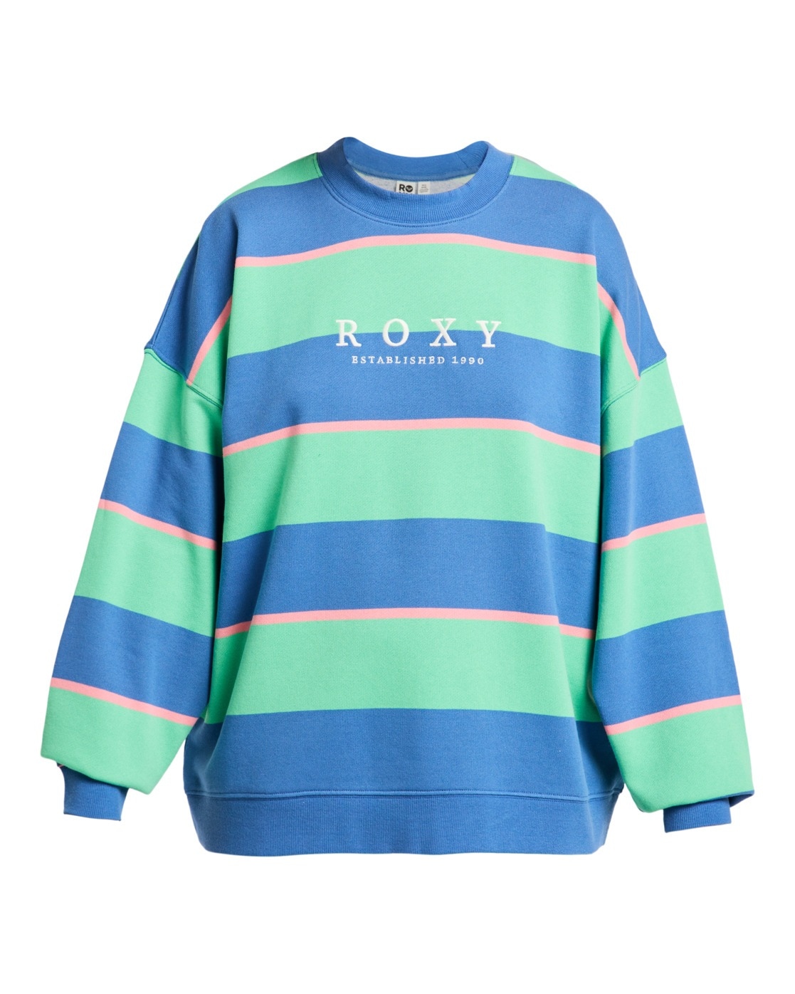 Roxy Sweatshirt "Strictly Stripes Oversized" günstig online kaufen