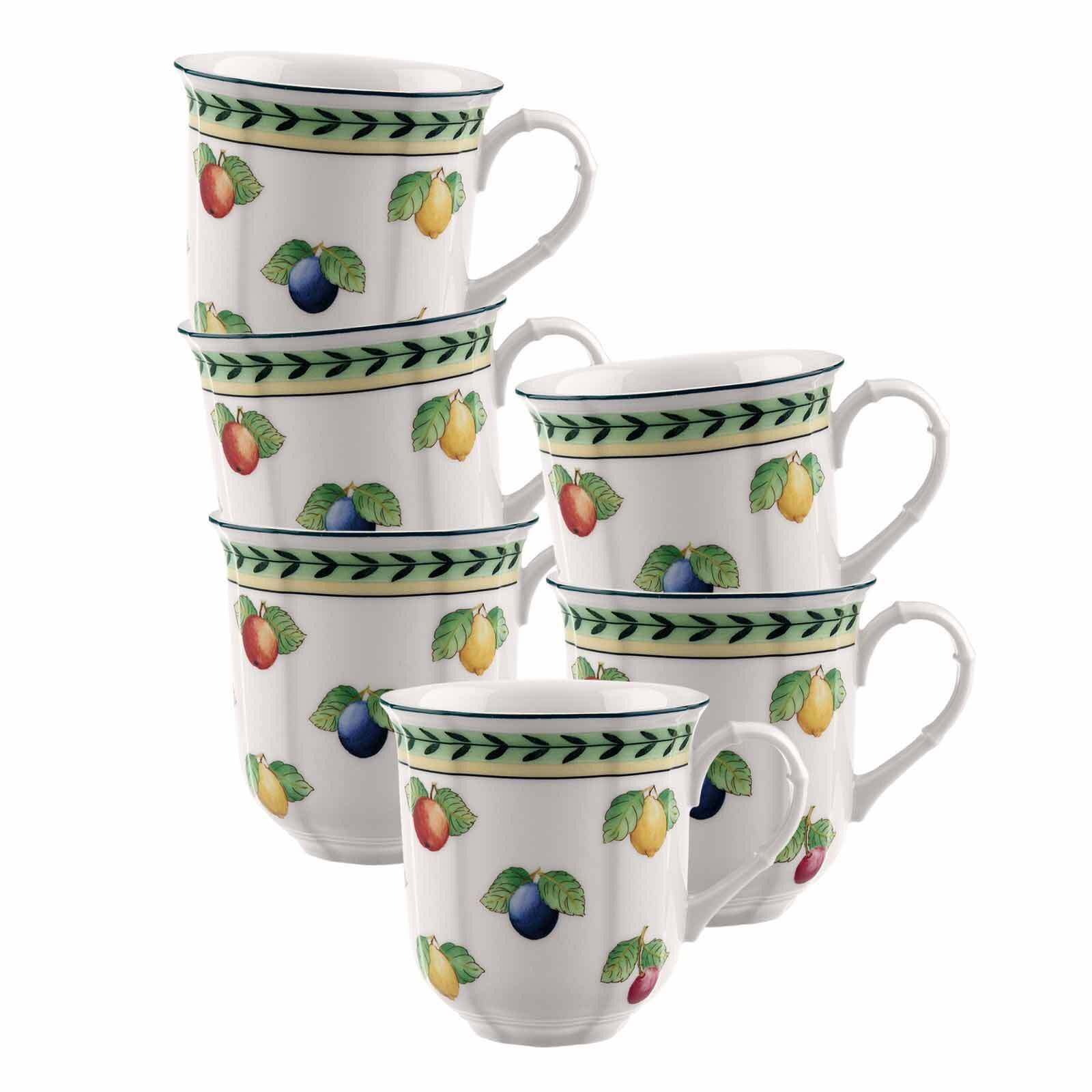 Villeroy & Boch Becher "Henkelbecher French Garden Fleurence 250 ml 6er Set günstig online kaufen