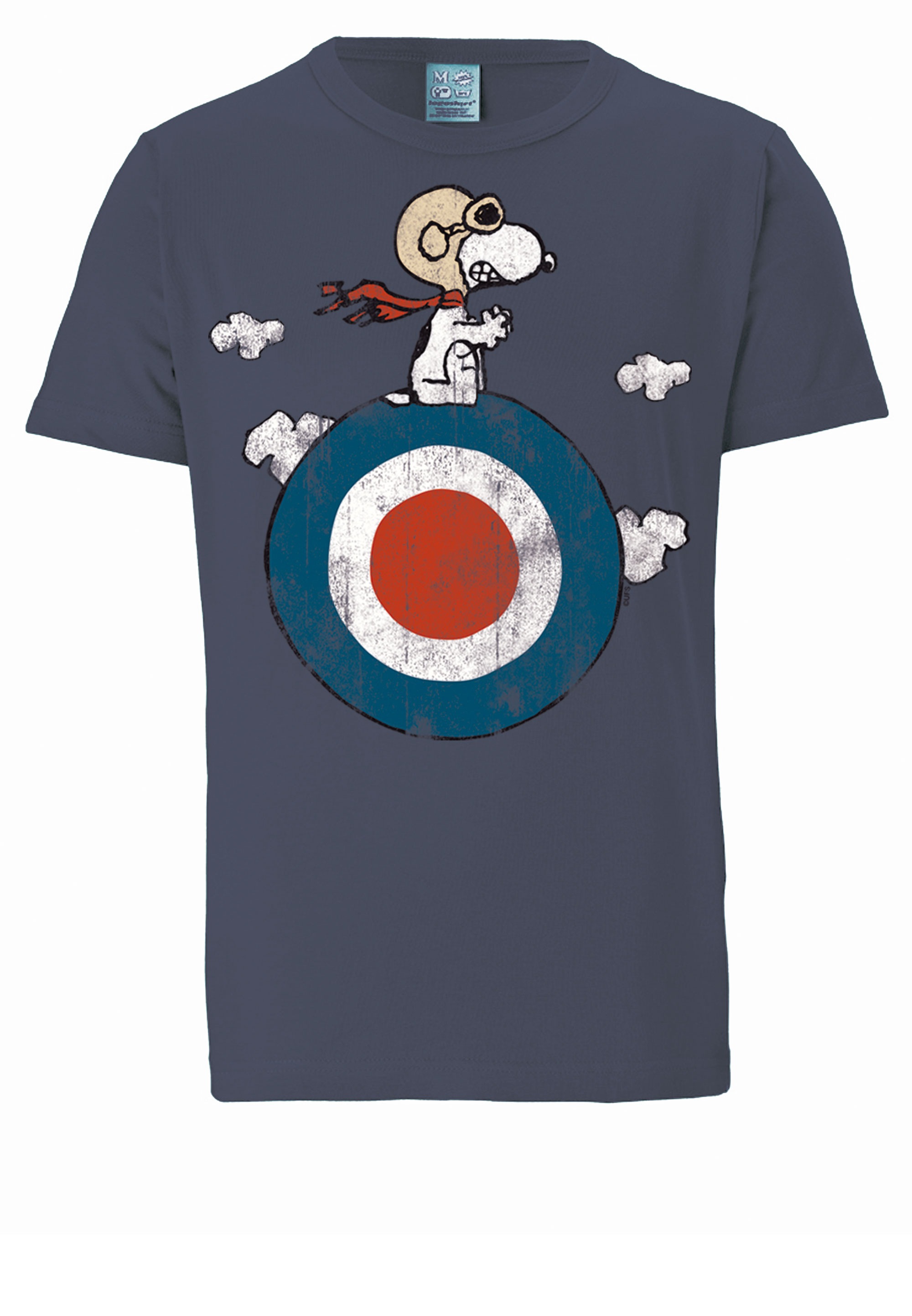 Thumbnail - LOGOSHIRT T-Shirt "Peanuts - Snoopy Pilot" mit lizenziertem Print