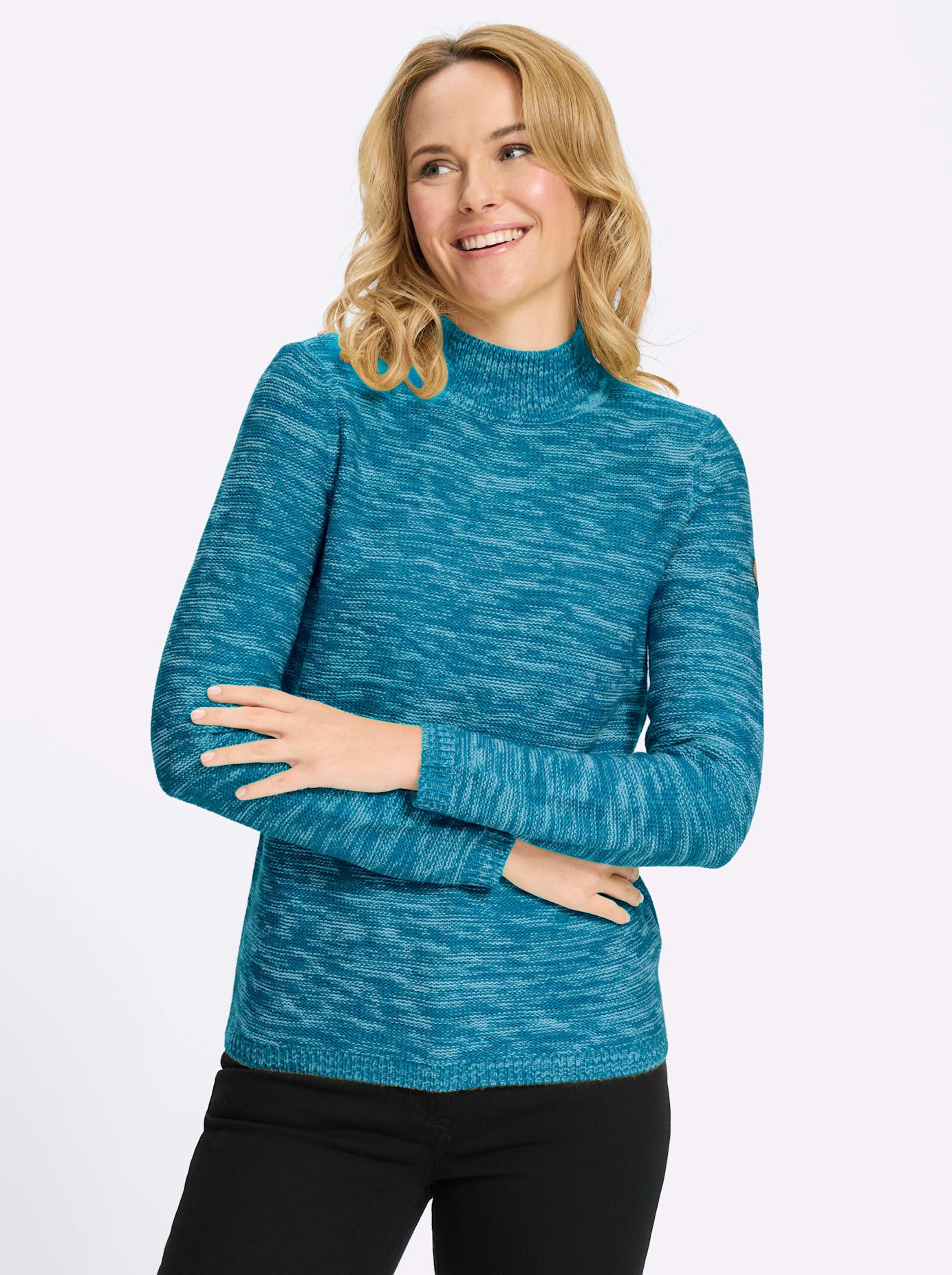 Classic Basics Stehkragenpullover "Stehkragen-Pullover"