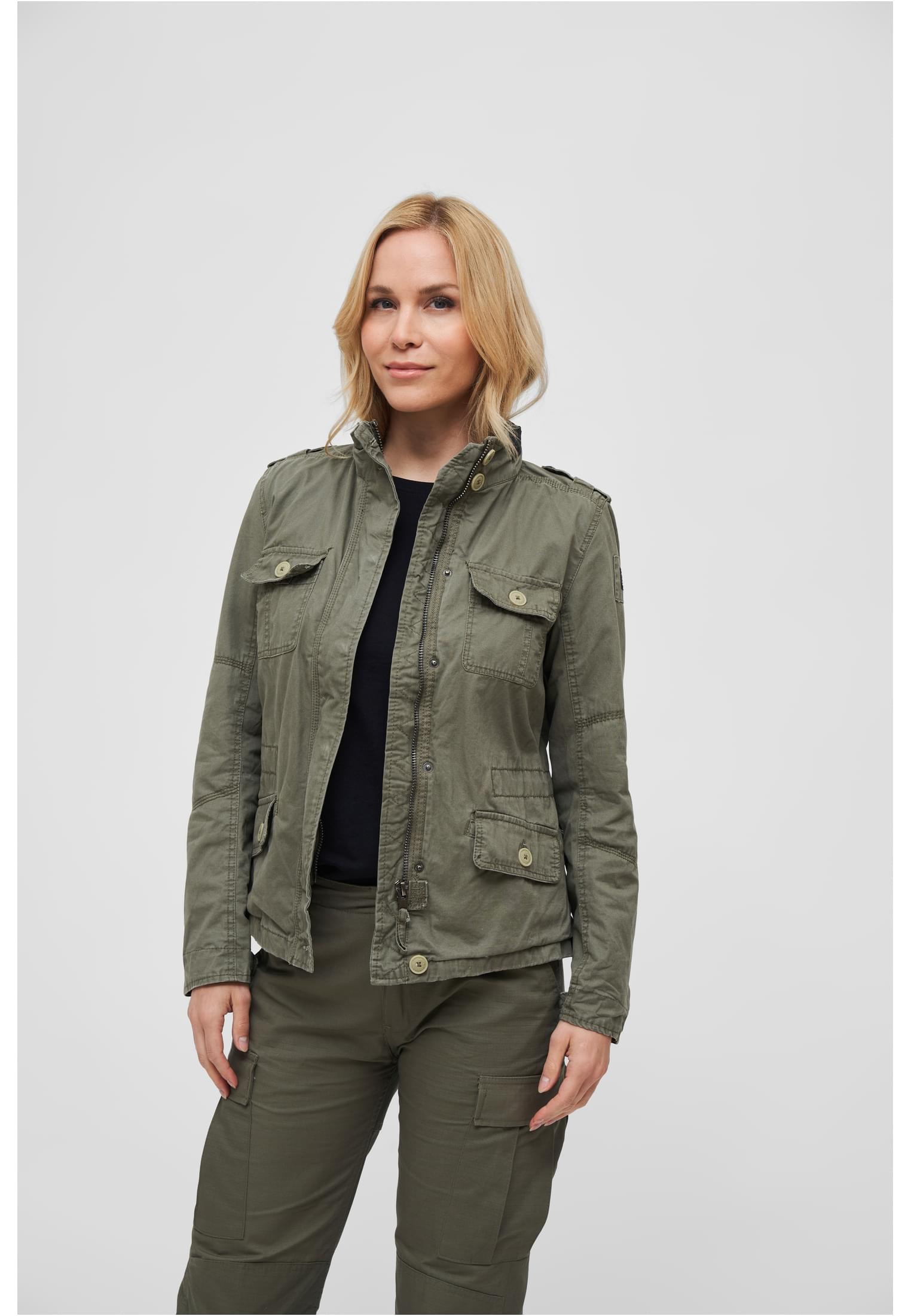 Ladies »Damen für Jacket«, Britannia (1 Kapuze St.), Brandit BAUR mit | kaufen Outdoorjacke