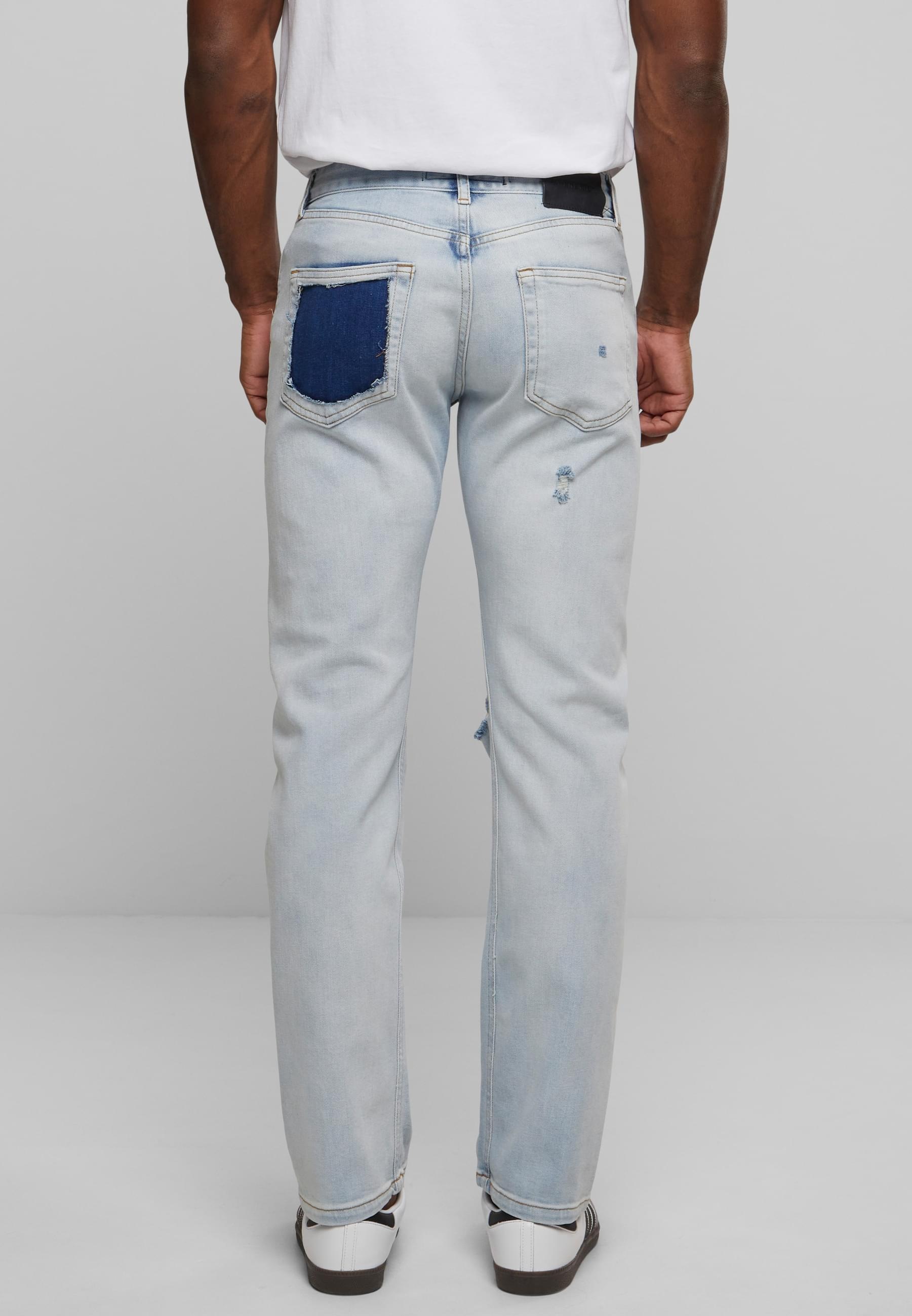 2Y Studios Bequeme Jeans »2Y Studios Herren 2Y Destroyed Baggy Jeans«, (1 tlg.)