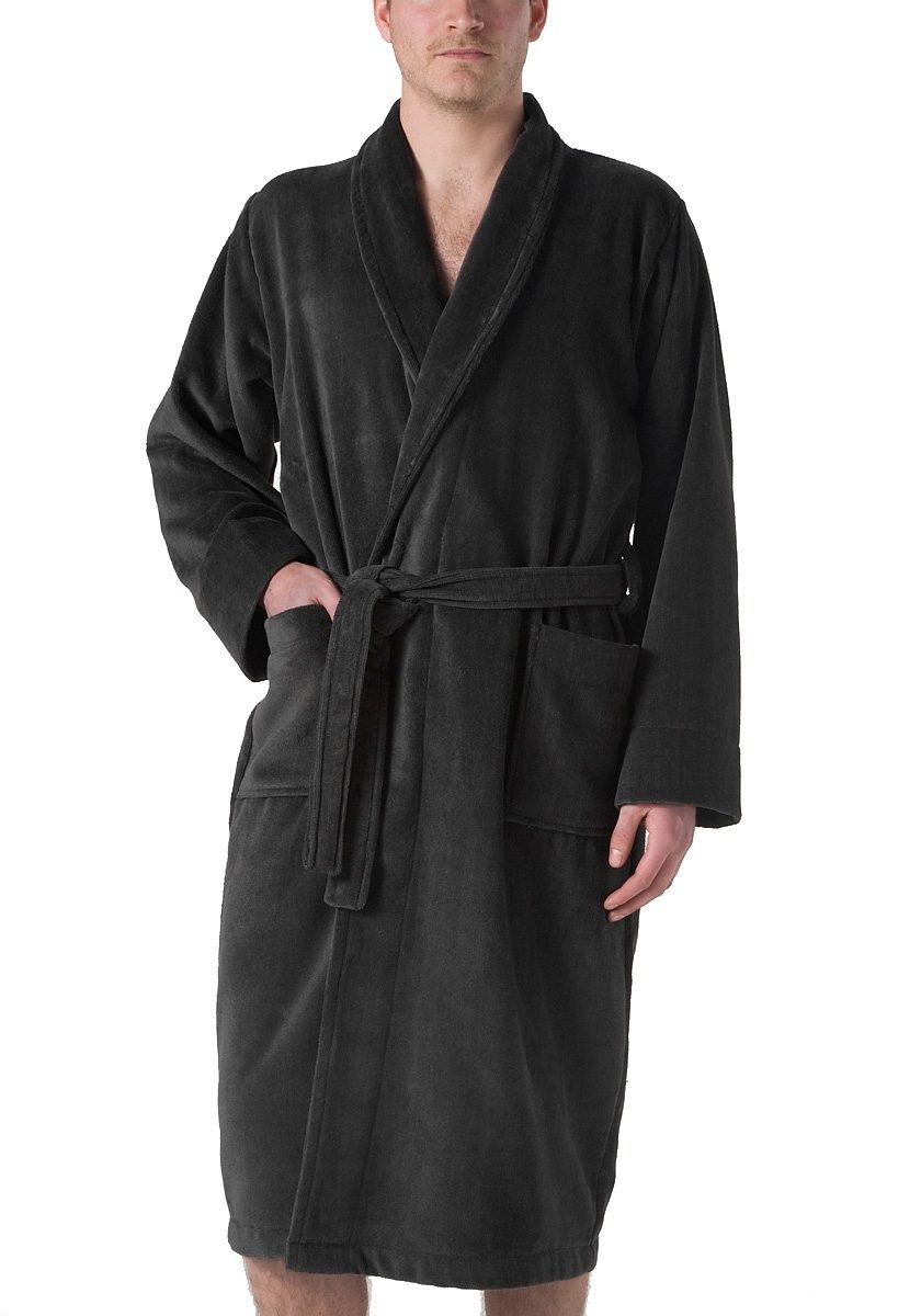 Seahorse Bademantel »Seahorse Pure Unisex«, (1 St.), Langarm, aufgesetzte Taschen