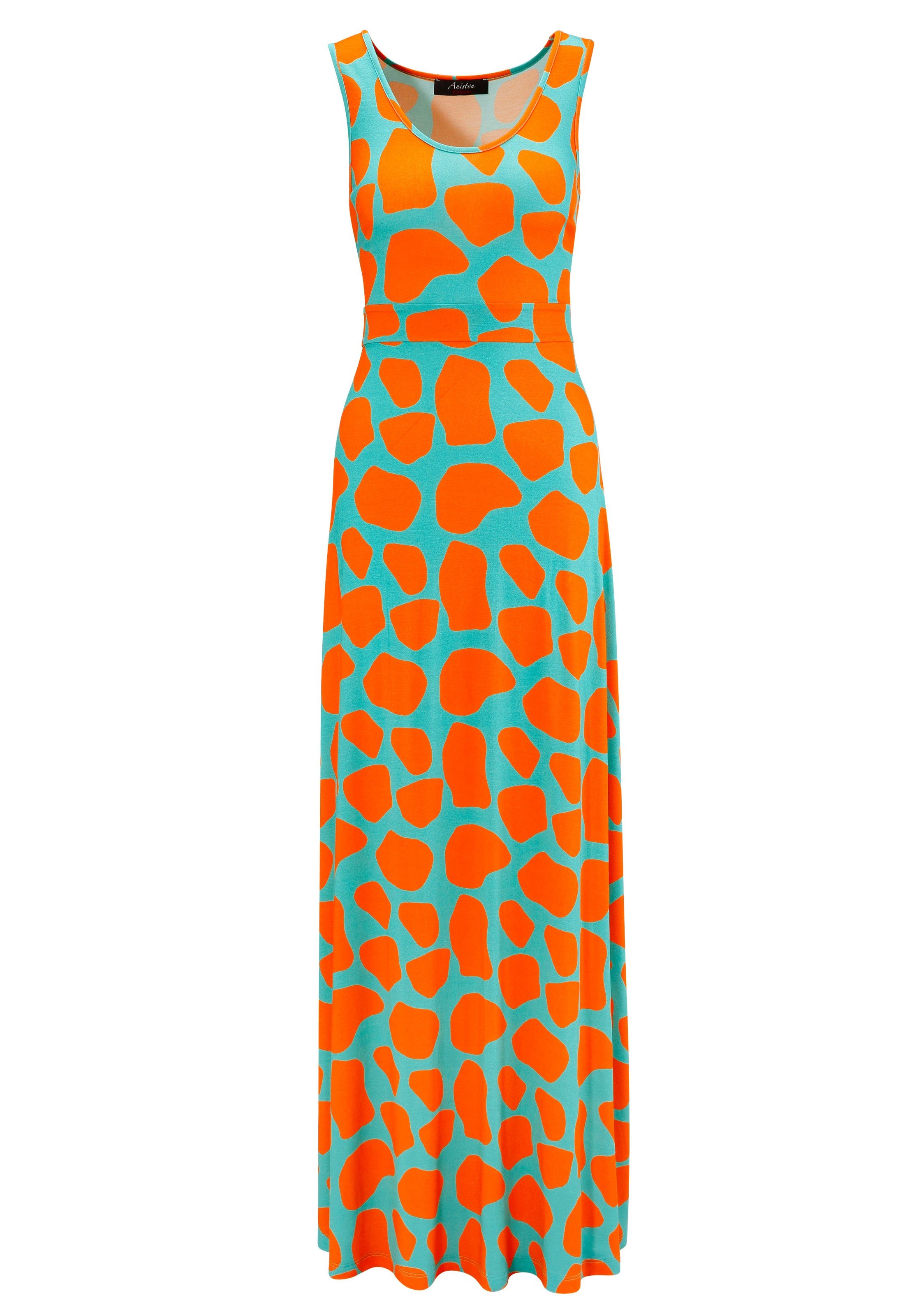 Aniston CASUAL Sommerkleid, kaufen BAUR NEUE farbintensivem - für extravagantem, | mit KOLLEKTION Druck