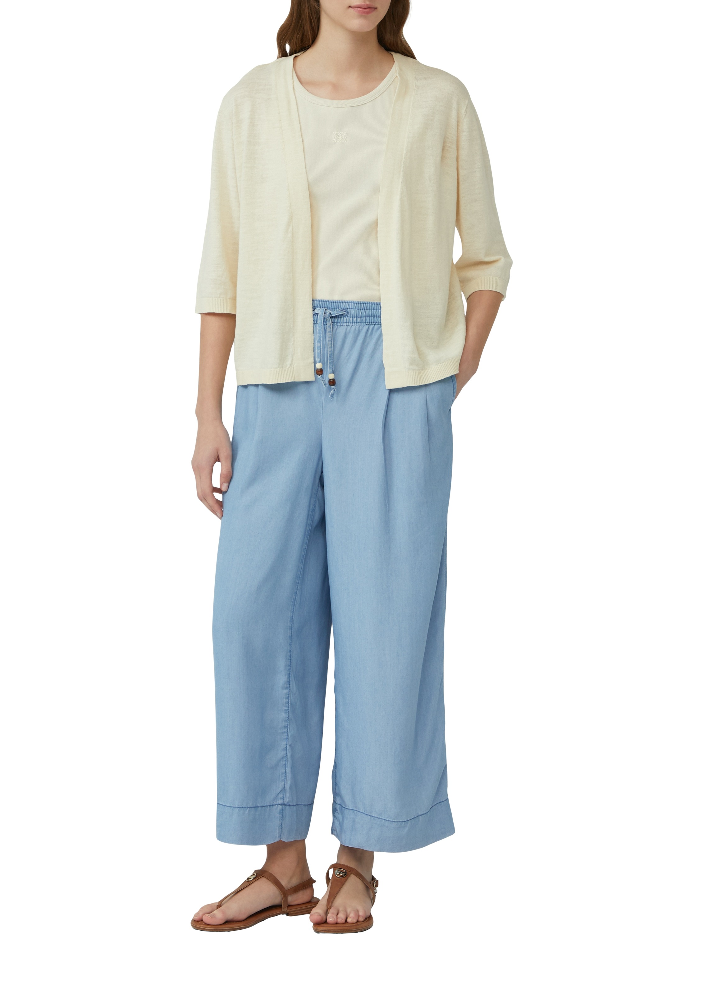 s.Oliver Cardigan, ohne Verschluss und 3/4-Arm günstig online kaufen