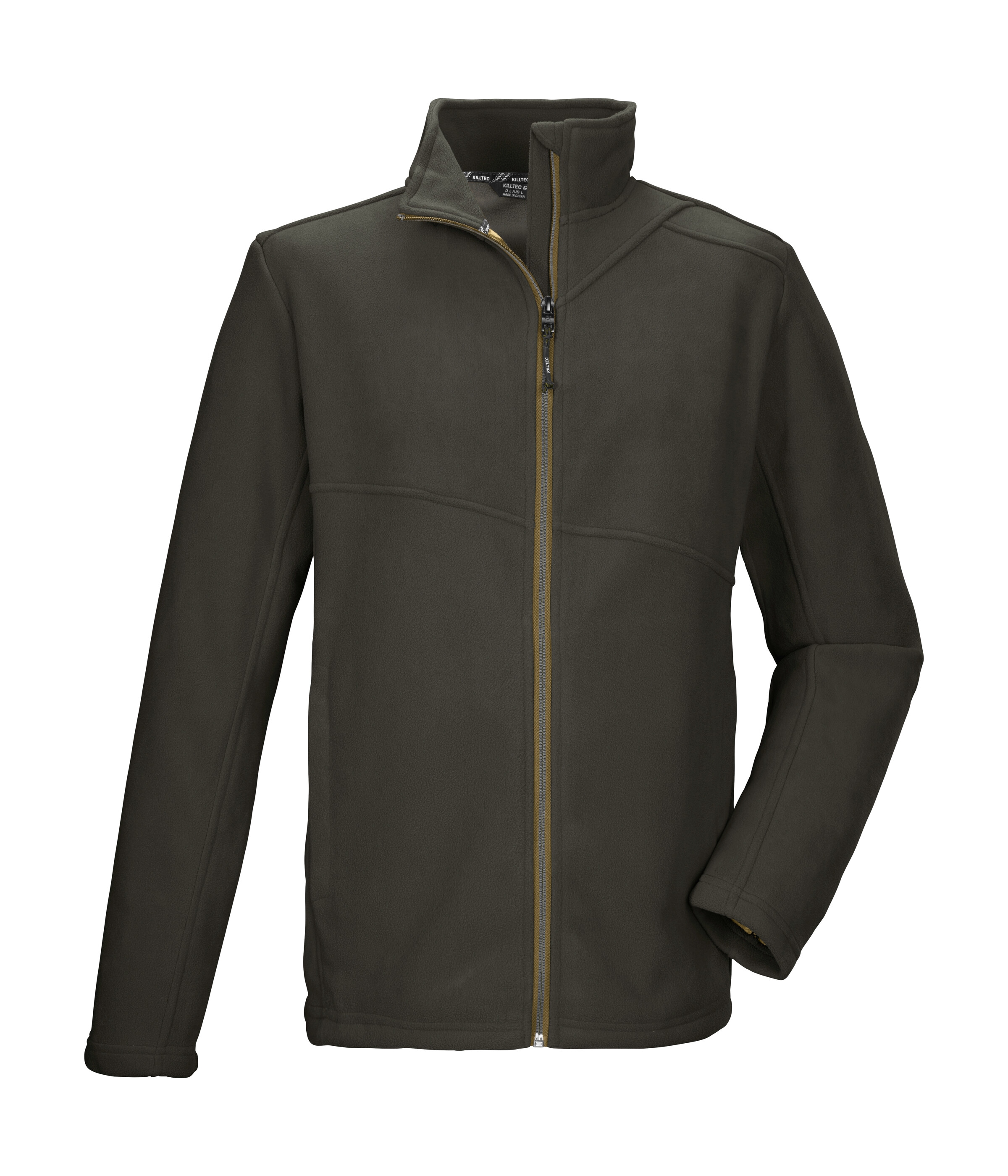 Killtec Fleecejacke "Kow 65 Mn Flc Jckt" Fleecejacke Mit Stehkragen, Kinnschutz Und Eingrifftaschen
