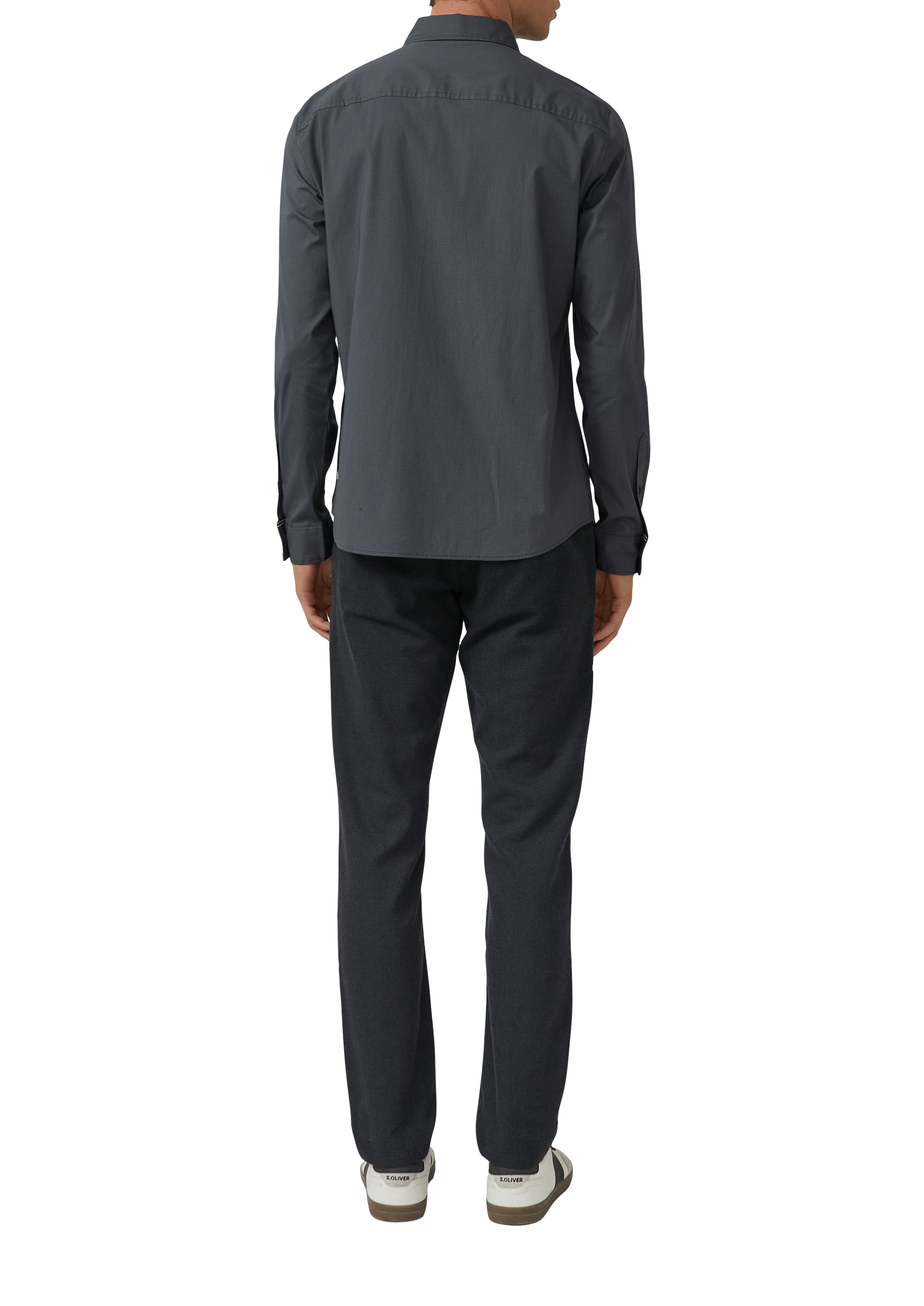 s.Oliver Langarmhemd mit Brusttasche