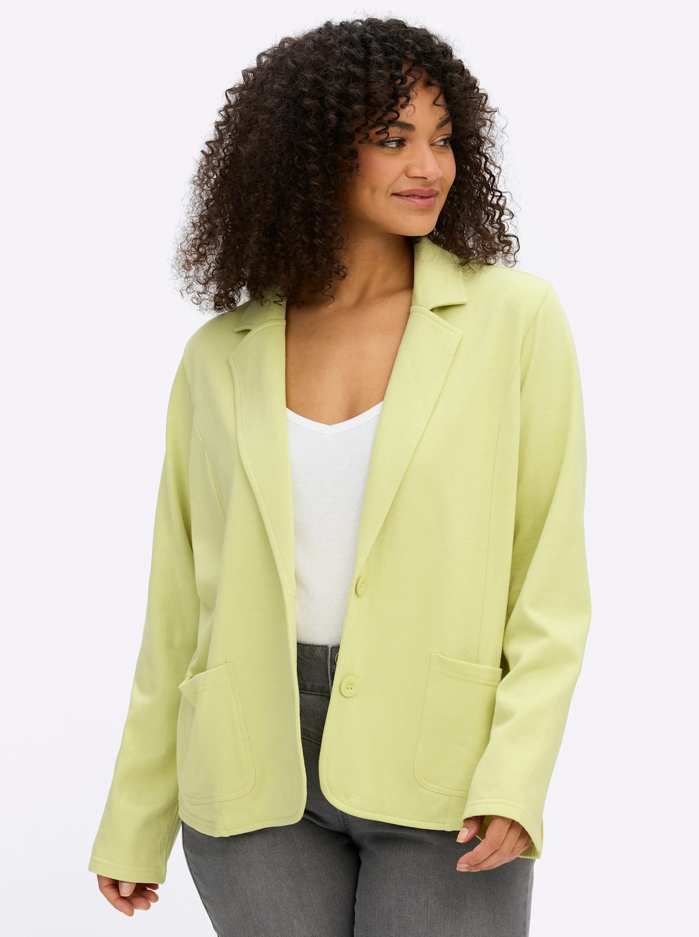 Sheego Sweatblazer "Sweatblazer"