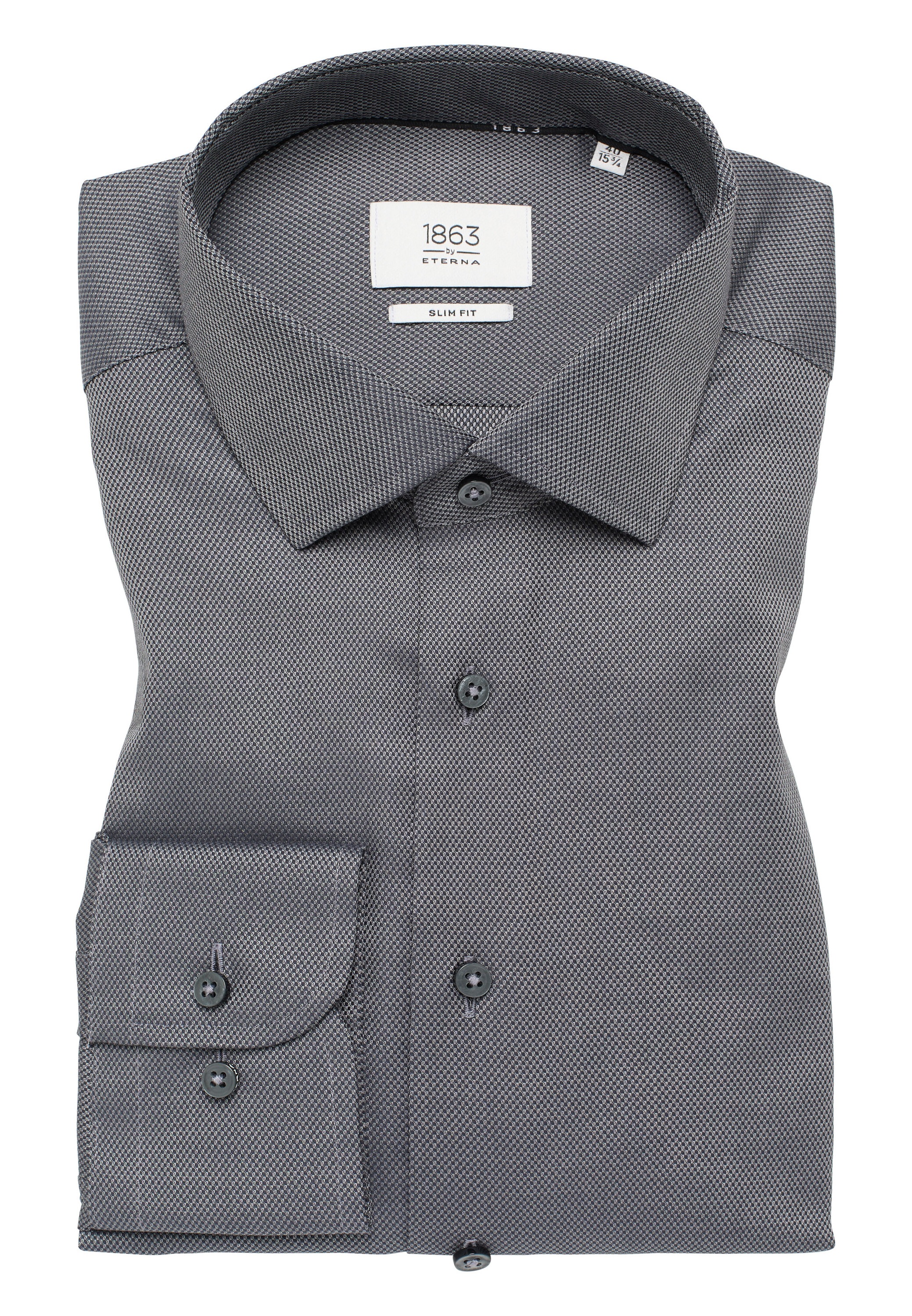 Eterna Langarmhemd »SLIM FIT«, NON IRON (bügelfrei)