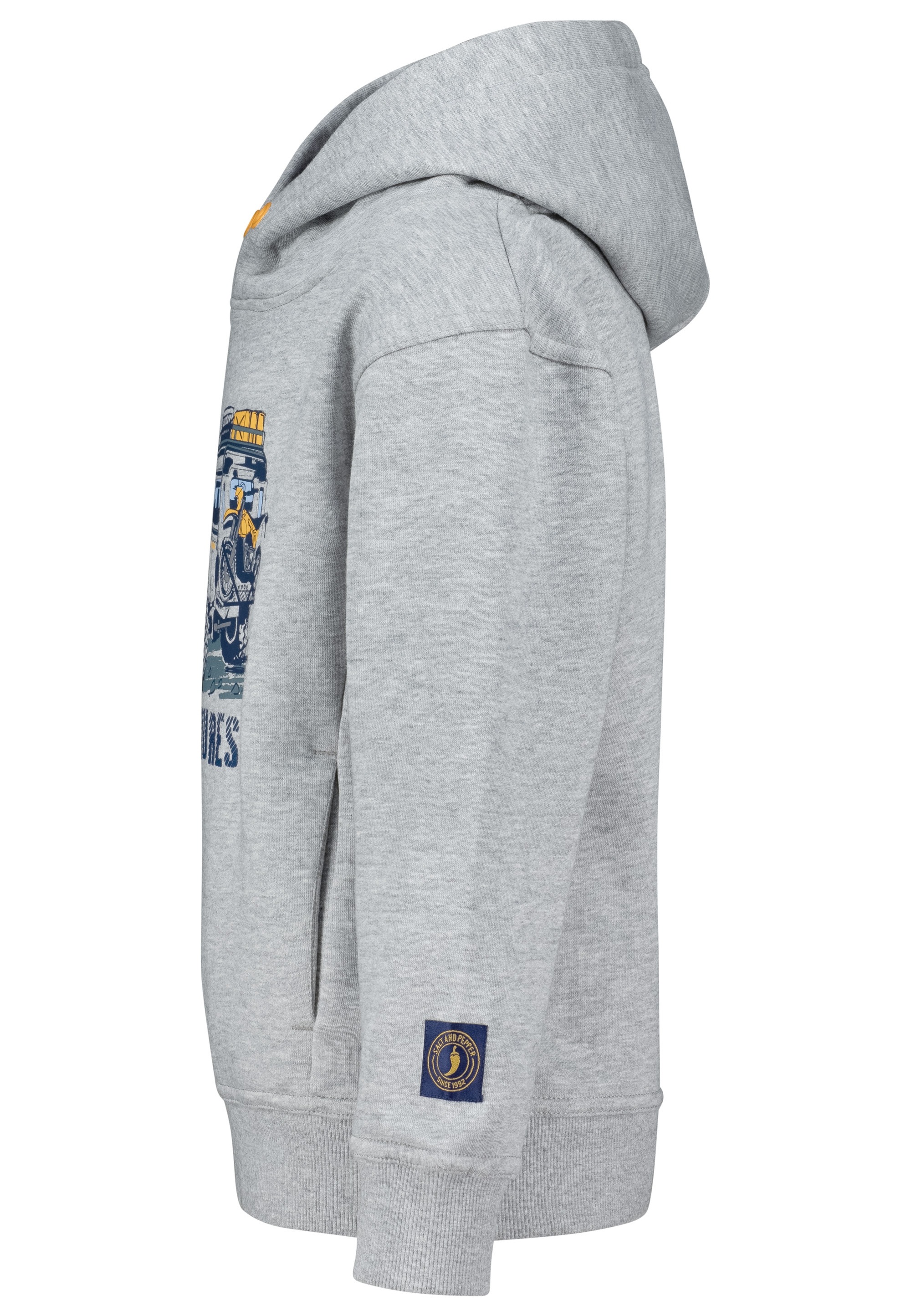 SALT AND PEPPER Kapuzensweatshirt »Adventures«, mit kuscheliger Innenseite