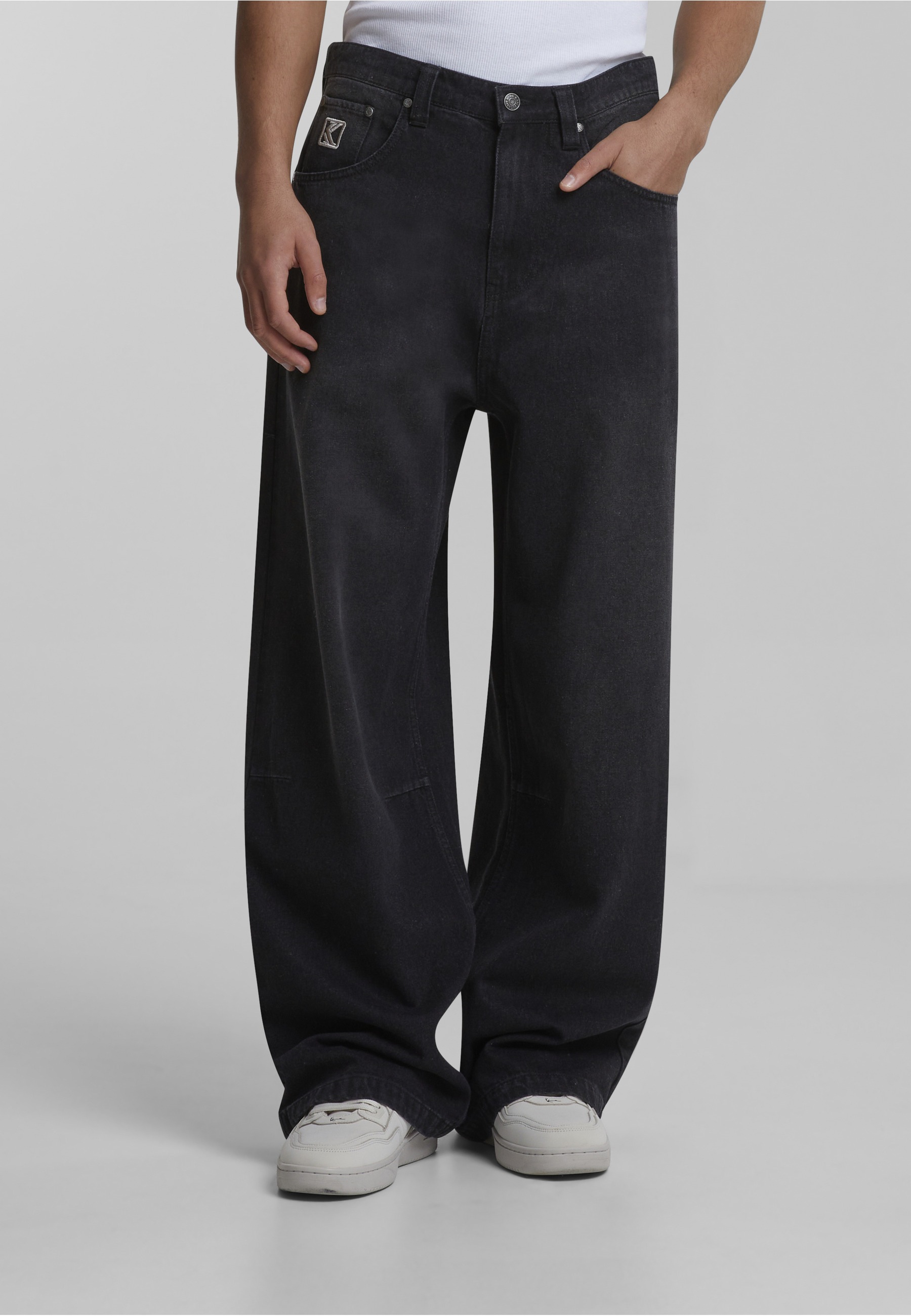 Karl Kani Bequeme Jeans »Karl Kani Karl Kani OG Washed Denim Baggy Pants«