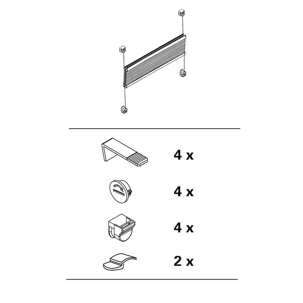 GARDINIA Jalousie »Easyfix Jalousie Easy Move«, (1 St.)