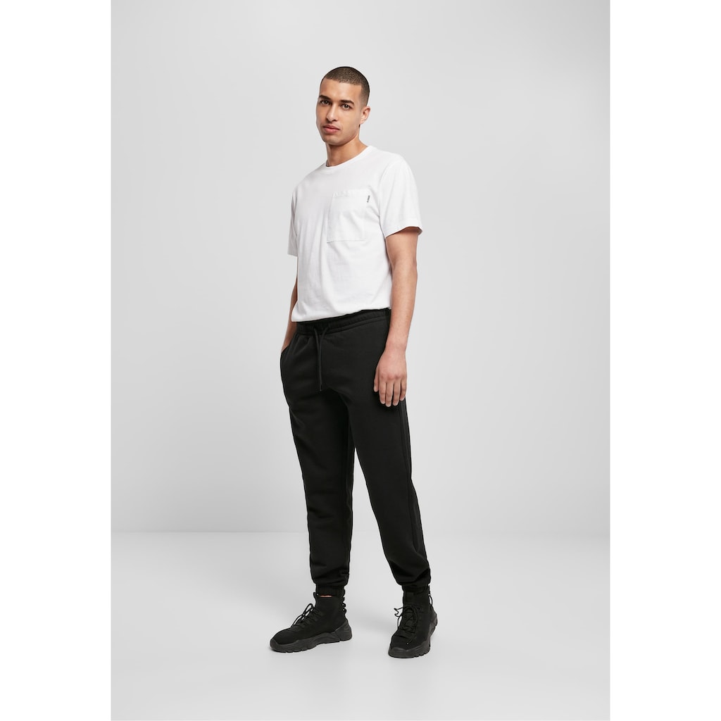 URBAN CLASSICS Stoffhose »Urban Classics Herren Basic Sweatpants 2.0«, (1 tlg.)