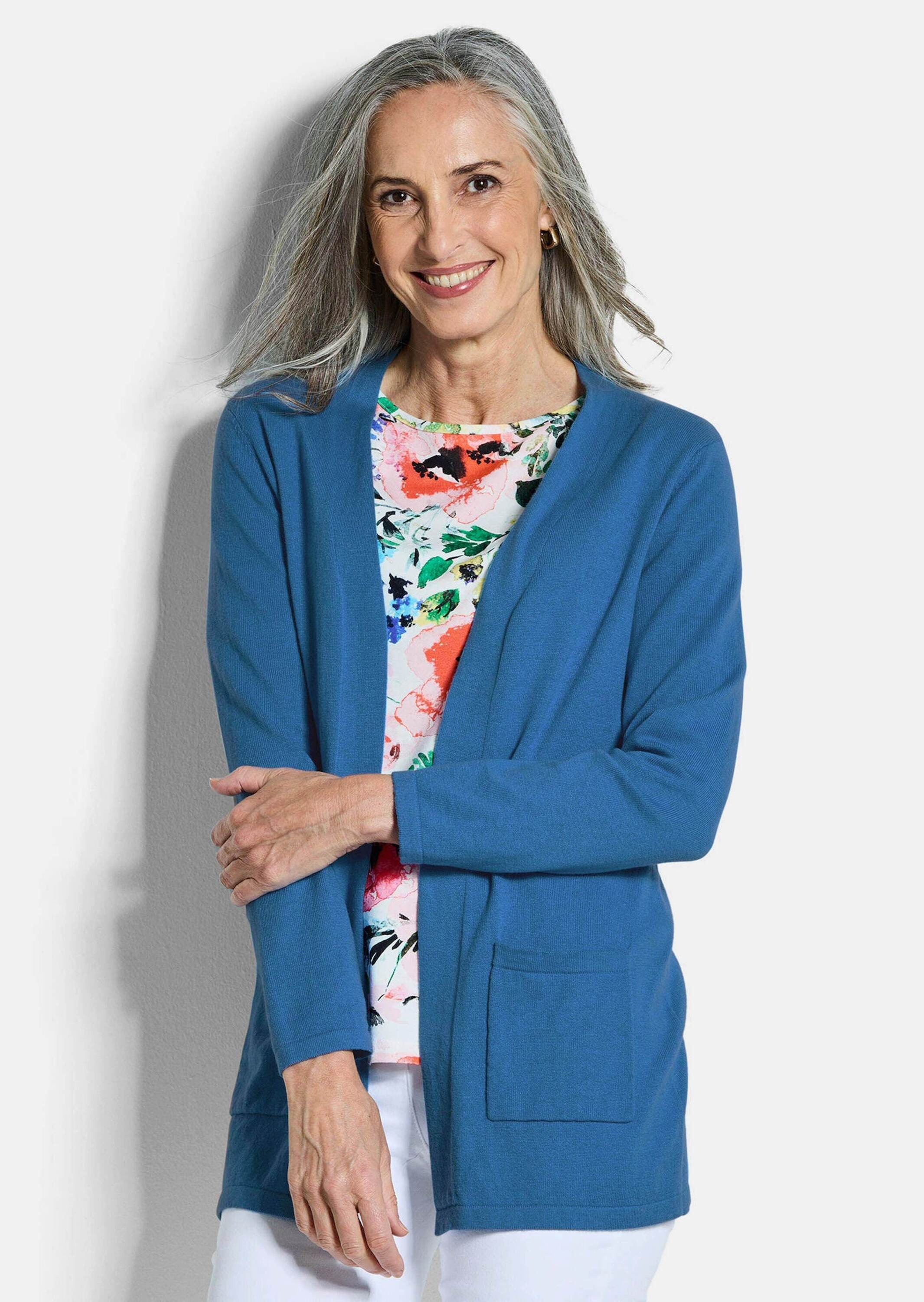 Thumbnail - GOLDNER Strickjacke "Elegante Strickjacke mit Kaschmir" mit Kaschmieranteil