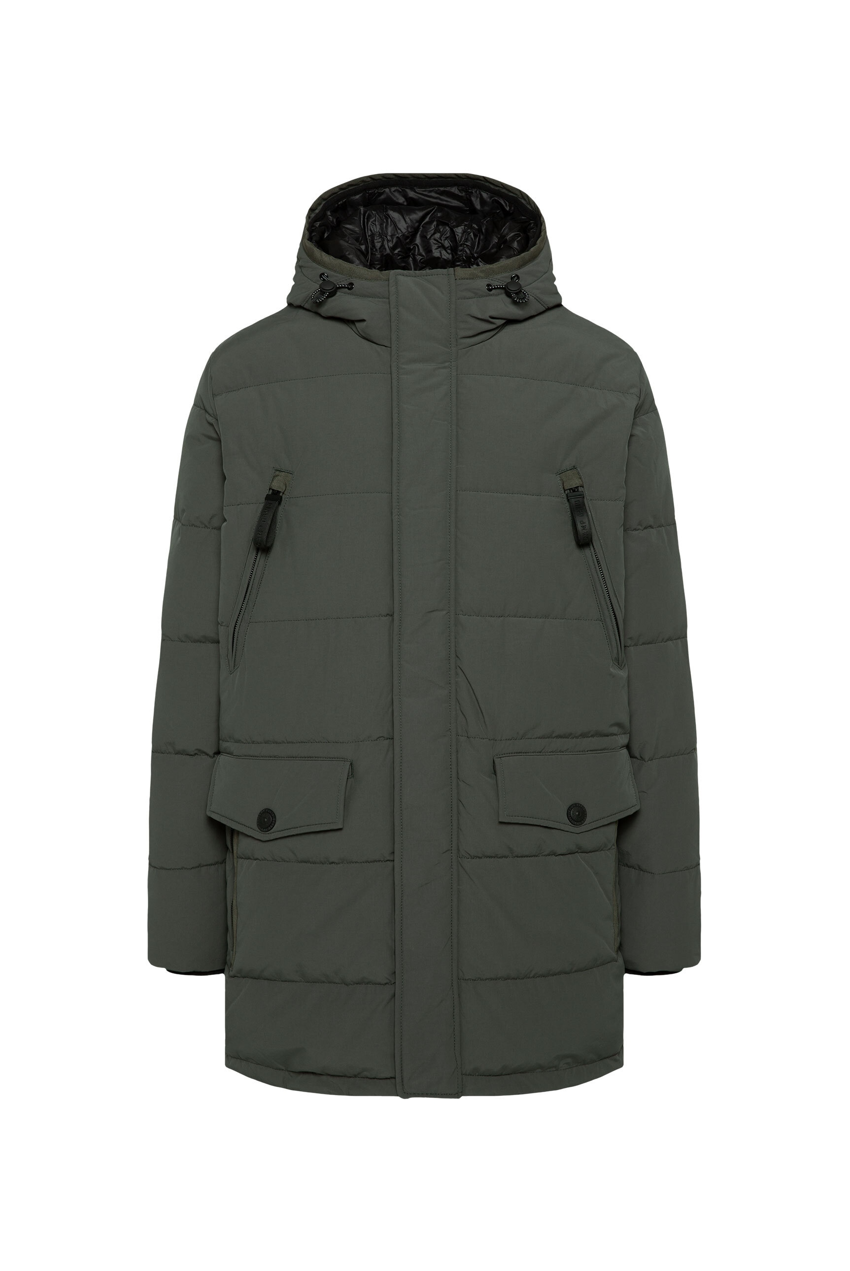 CAMP DAVID Parka mit Kapuze mit Tunnelband in der Taille