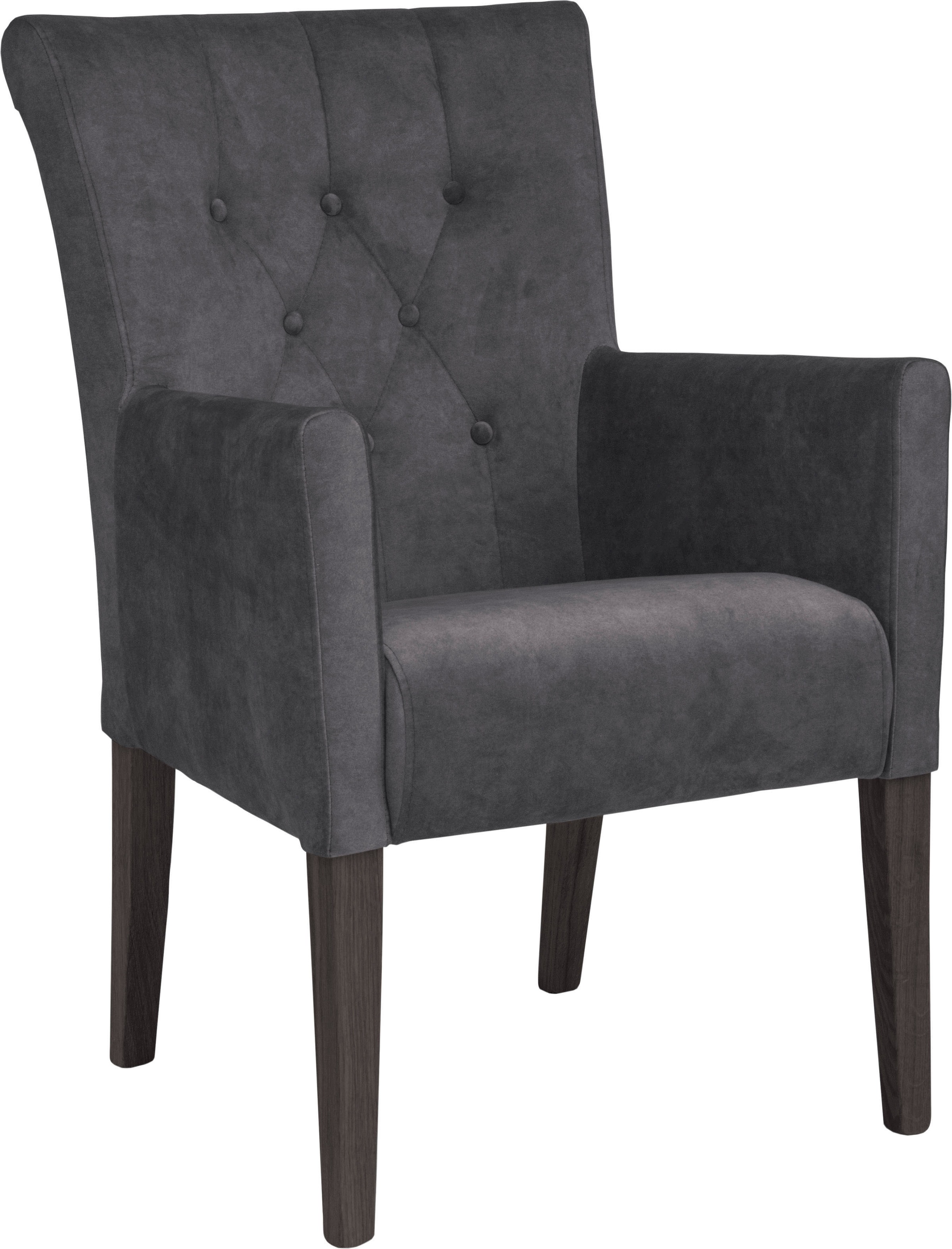 Home affaire Esszimmerstuhl "King" () Esszimmerstuhl mit Knopfheftung günstig online kaufen