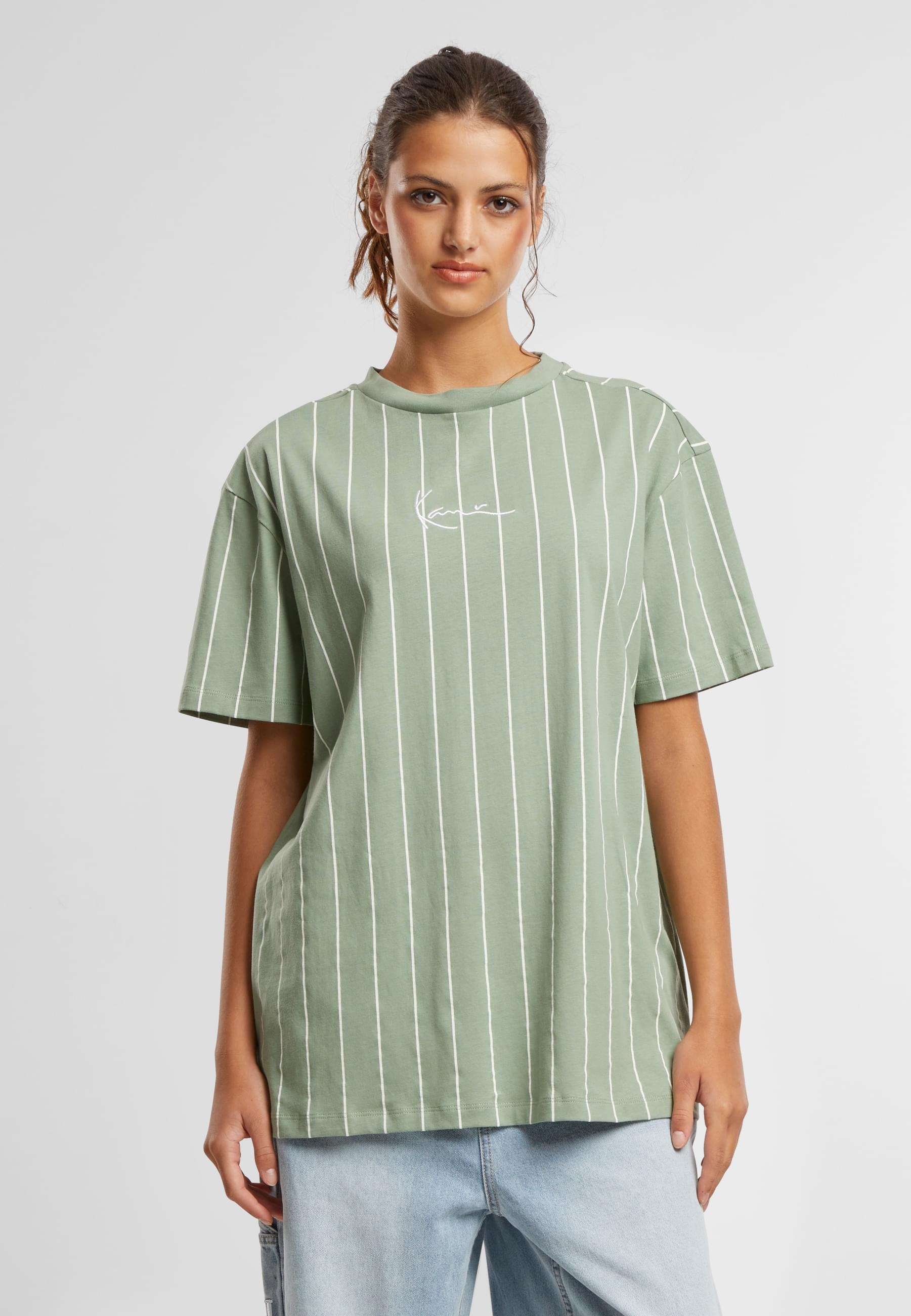 Karl Kani T-Shirt »Karl Kani Small Signature Essential Pinstripe OS Tee« 1 Stk. tlg.