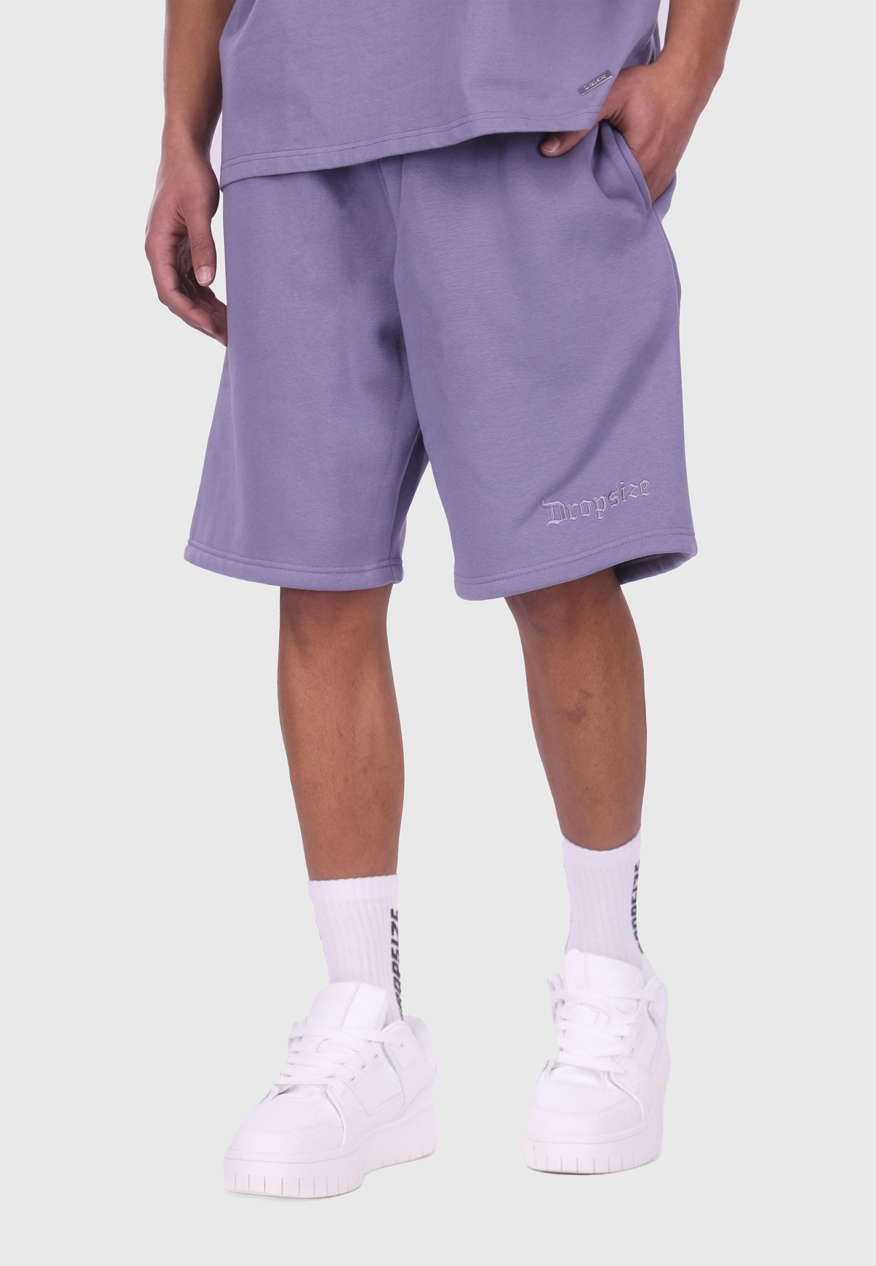 Dropsize Sweatshorts »Dropsize HEAVY EMBO SWEAT SHORTS«