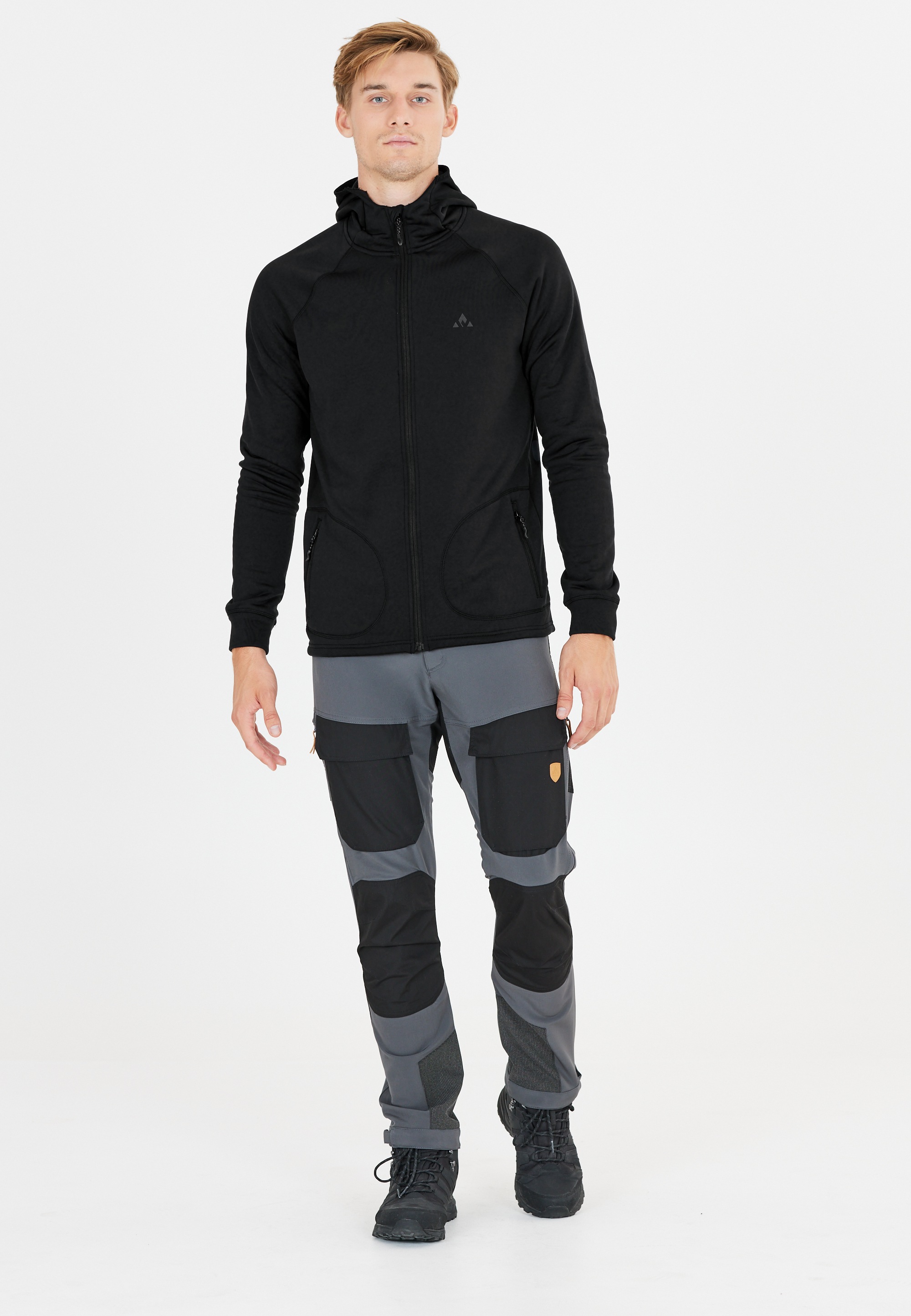 WHISTLER Fleecejacke "Tracker", mit Powerstretch und praktischer Kapuze