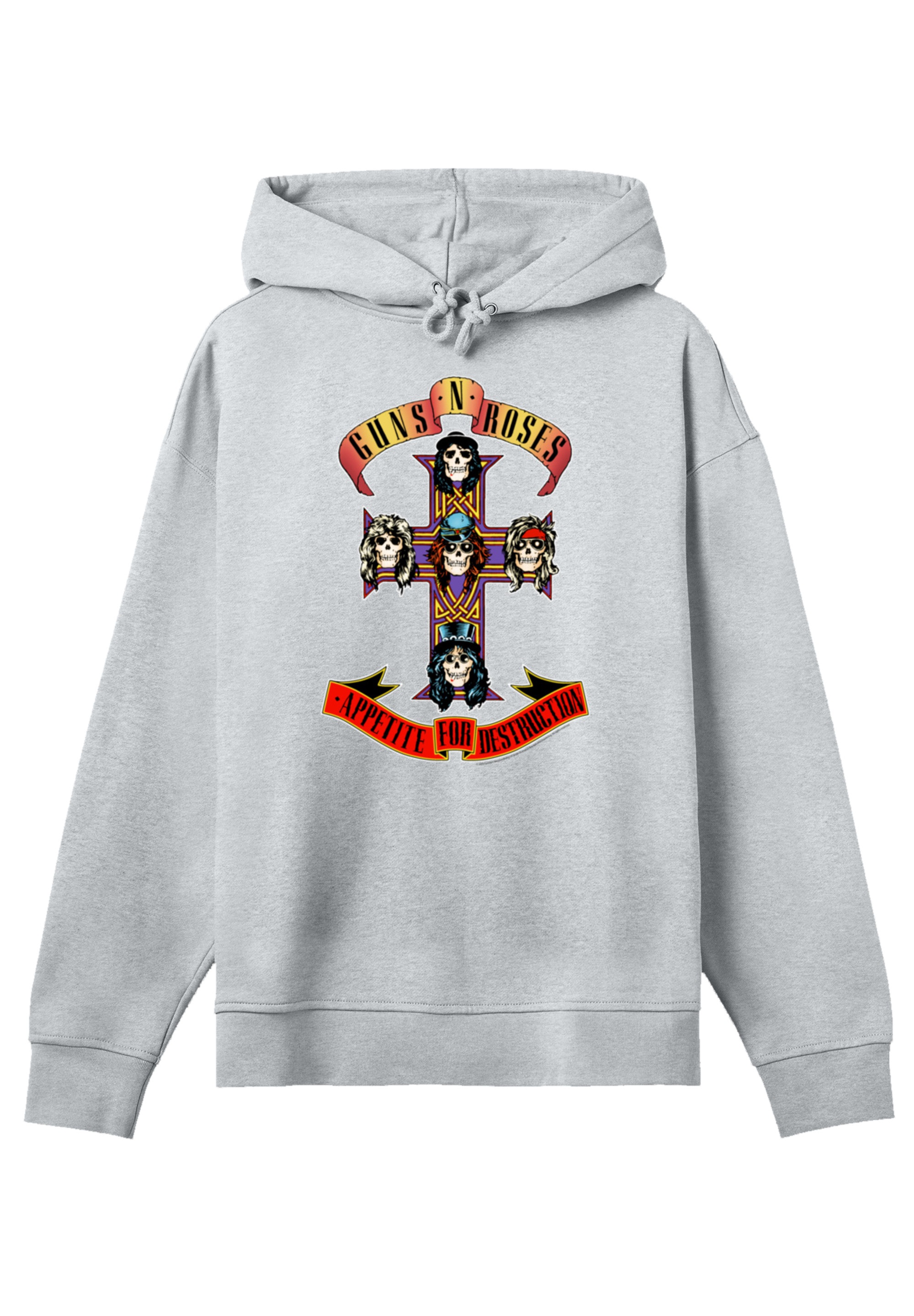 F4NT4STIC Kapuzenpullover »Guns 'n' Roses Appetite For Destruction«, Premium Qualität Streetwear