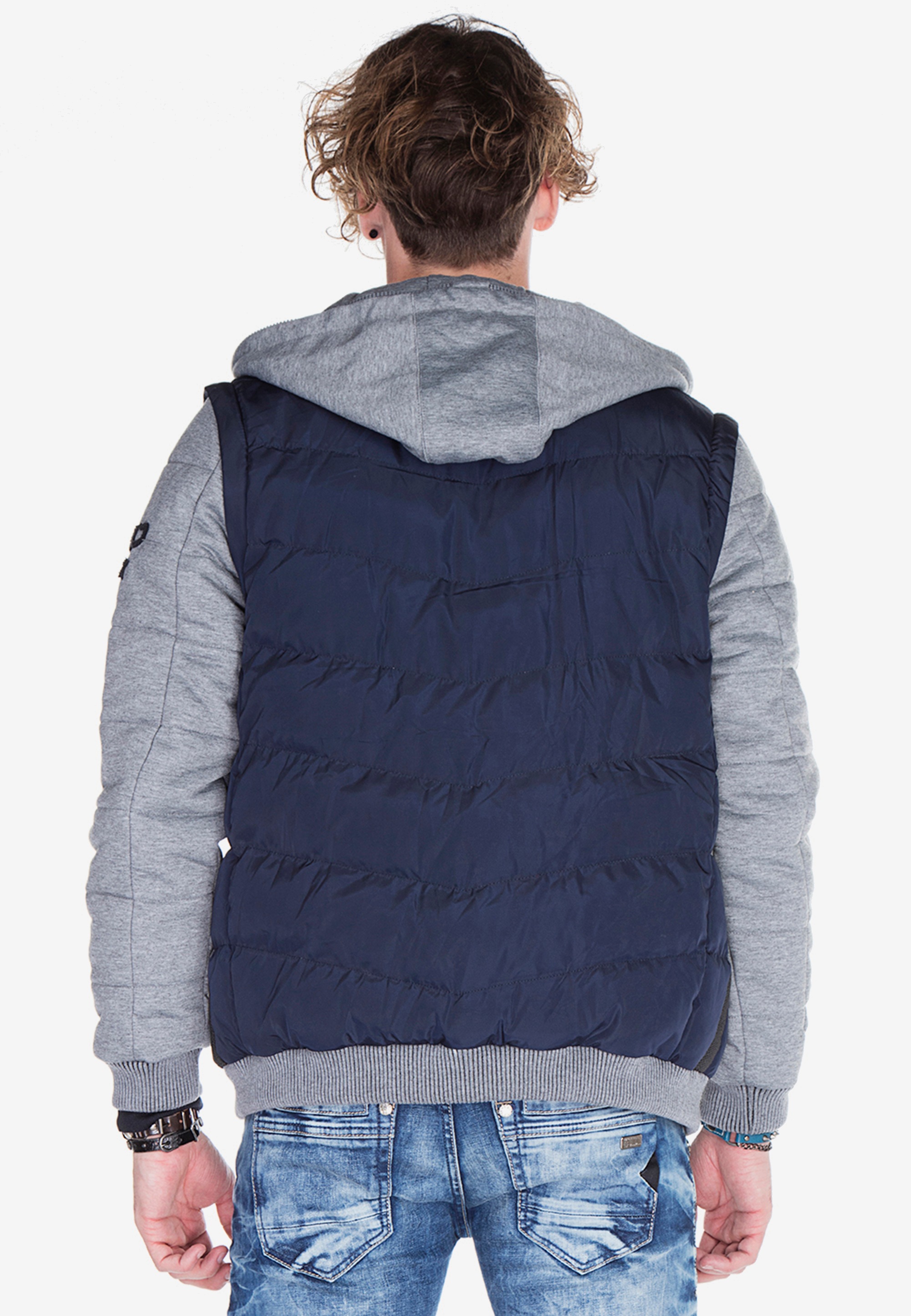 Cipo & Baxx Outdoorjacke, in 2-in-1-Optik