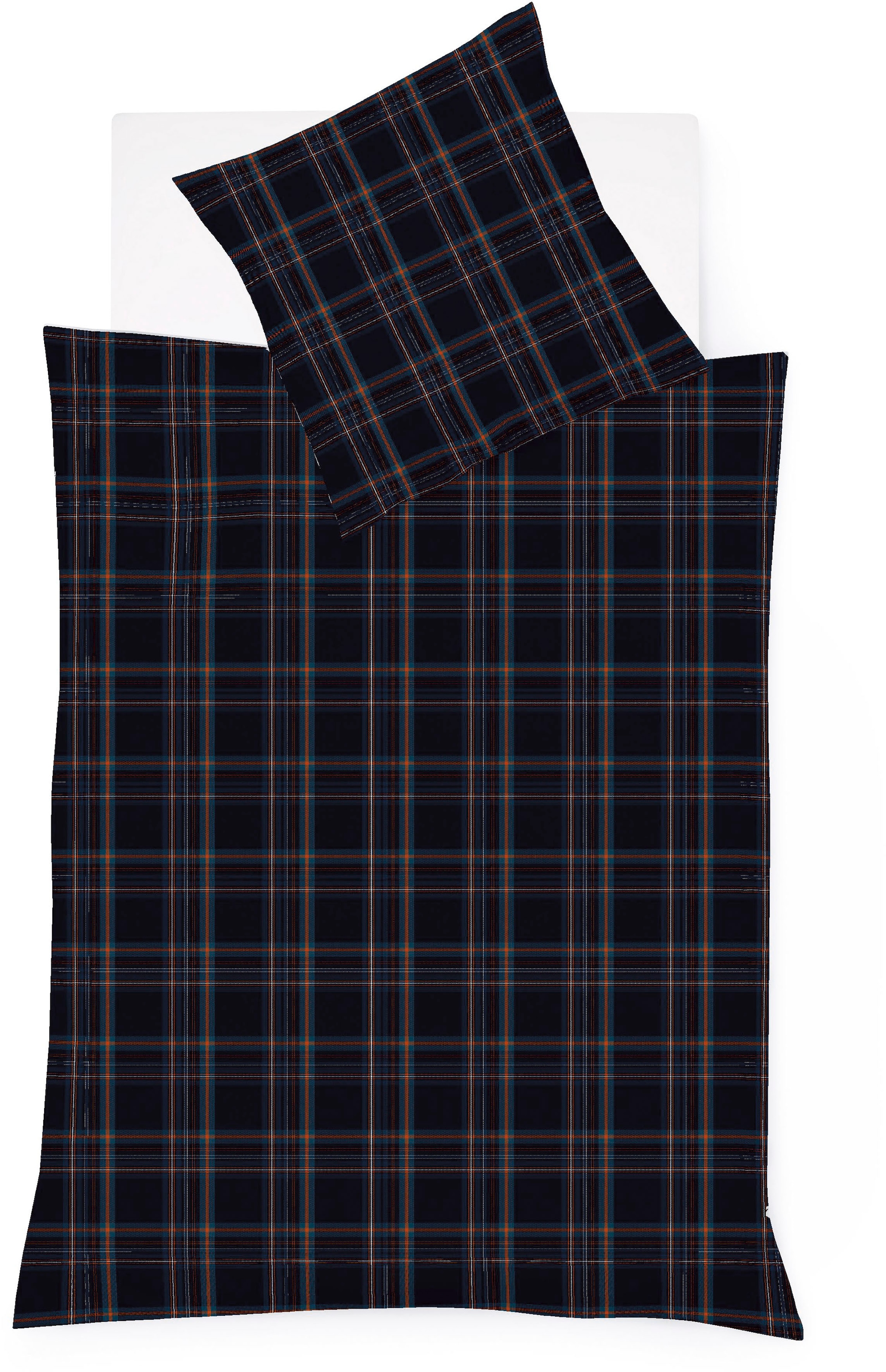 fleuresse Bettwäsche "Lech 4310" 3 tlg. Edelflanell, Baumwolle, in Gr. 135x günstig online kaufen