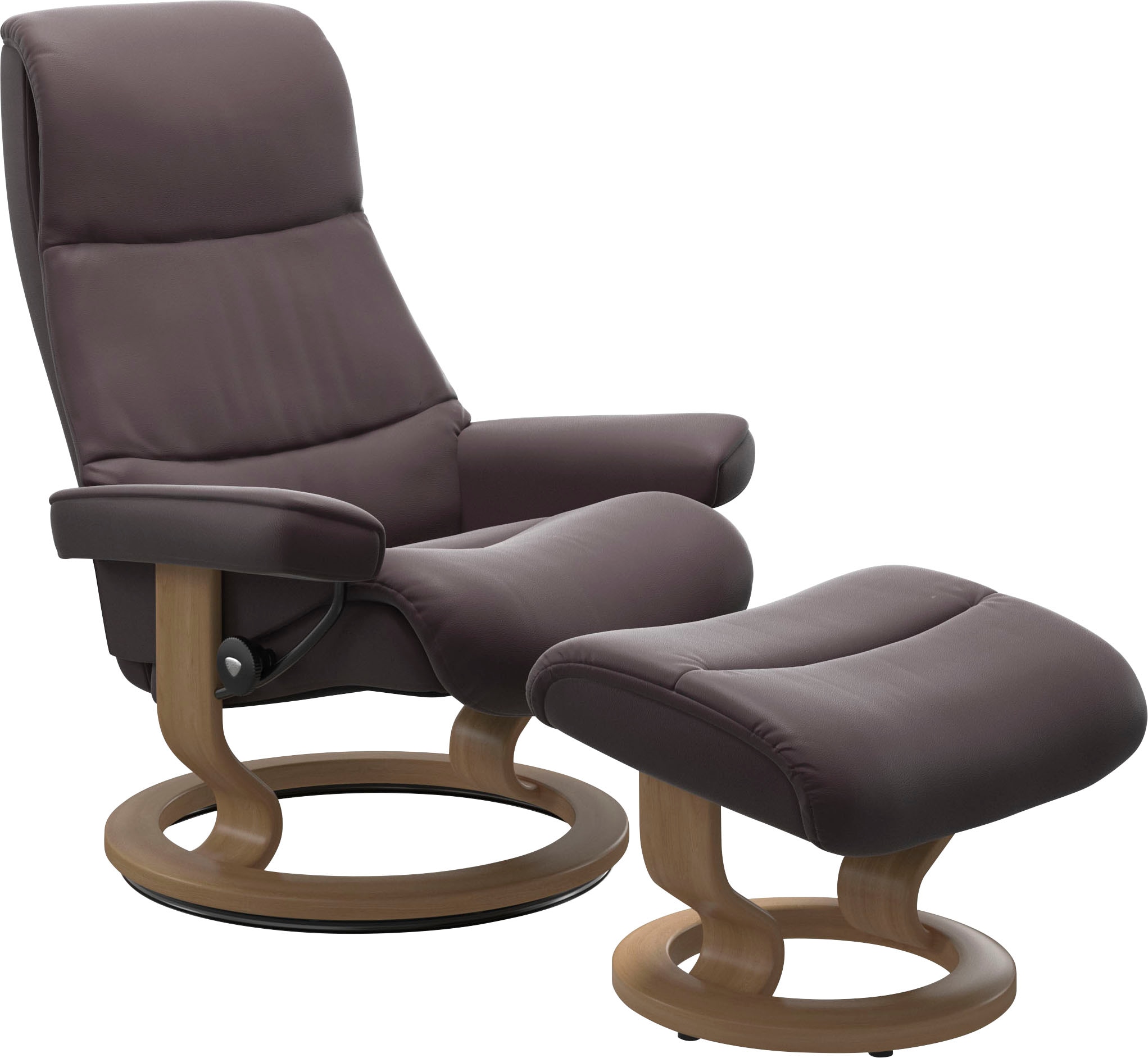 Stressless Relaxsessel "View", (Set, Relaxsessel mit Hocker), mit Classic B günstig online kaufen