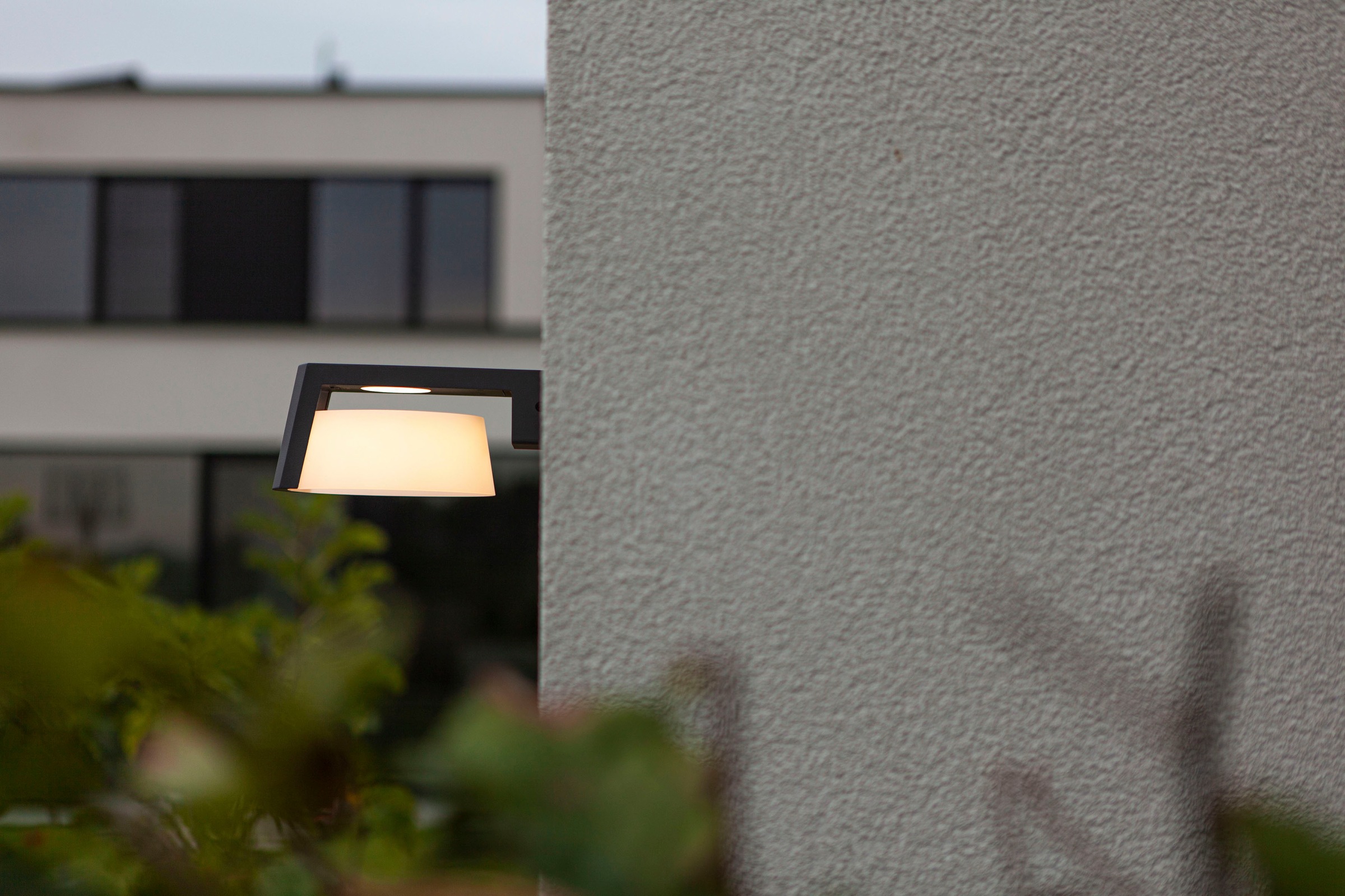 LUTEC LED Außen-Wandleuchte »MOON«, Leuchtmittel LED-Modul | LED fest integriert