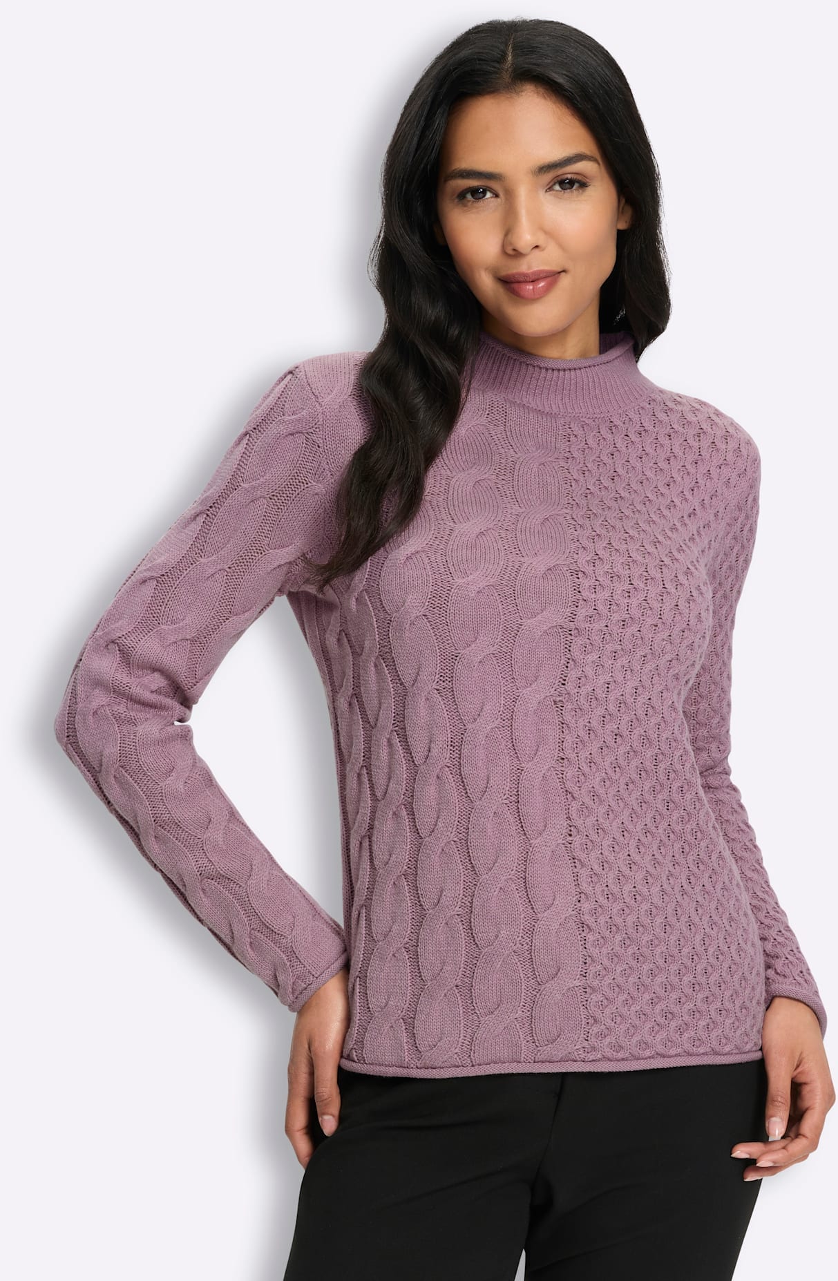 Classic Basics Stehkragenpullover "Stehkragen-Pullover"