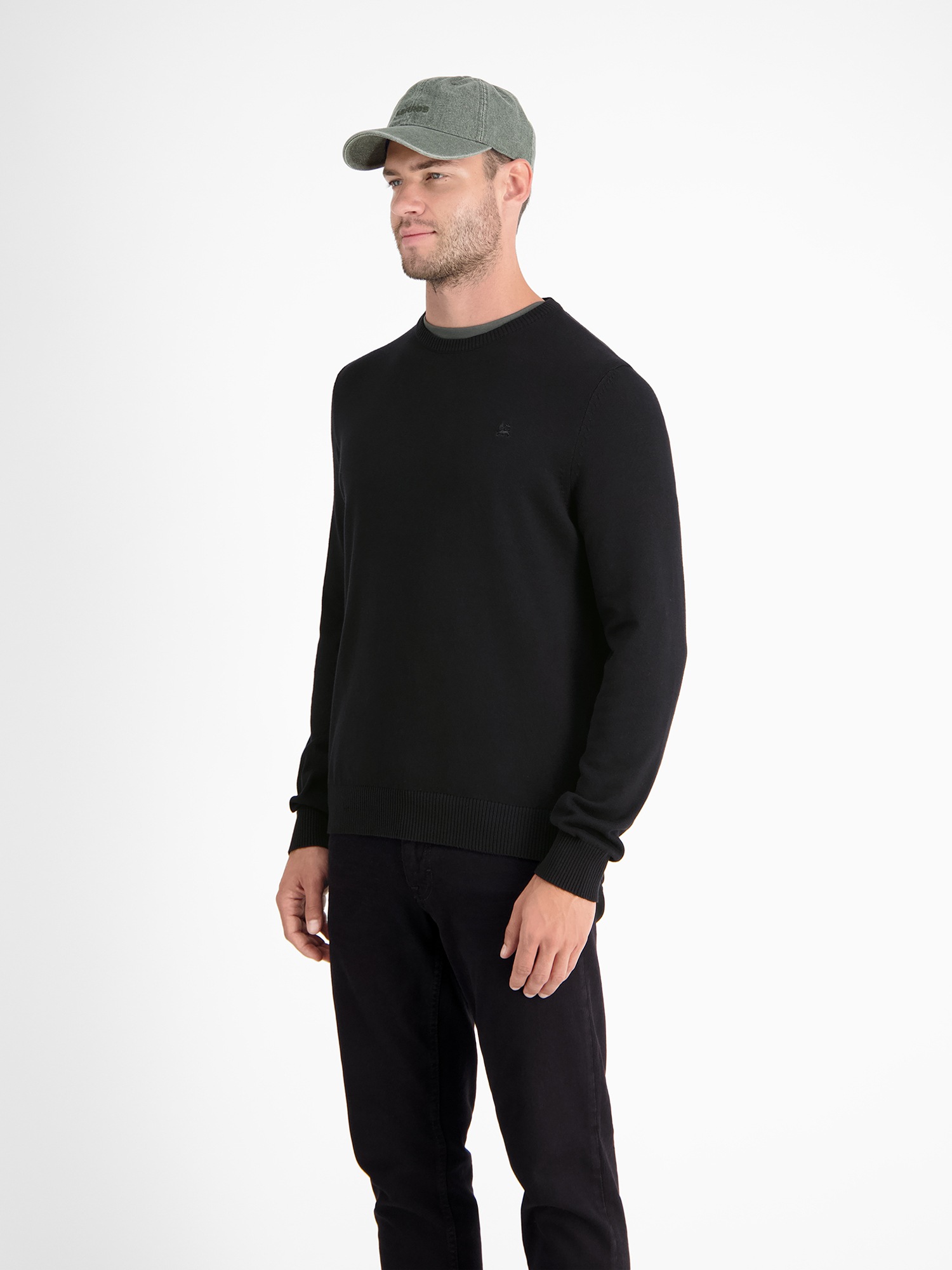 Thumbnail - LERROS Strickpullover "LERROS Crewneck Strickpullover"