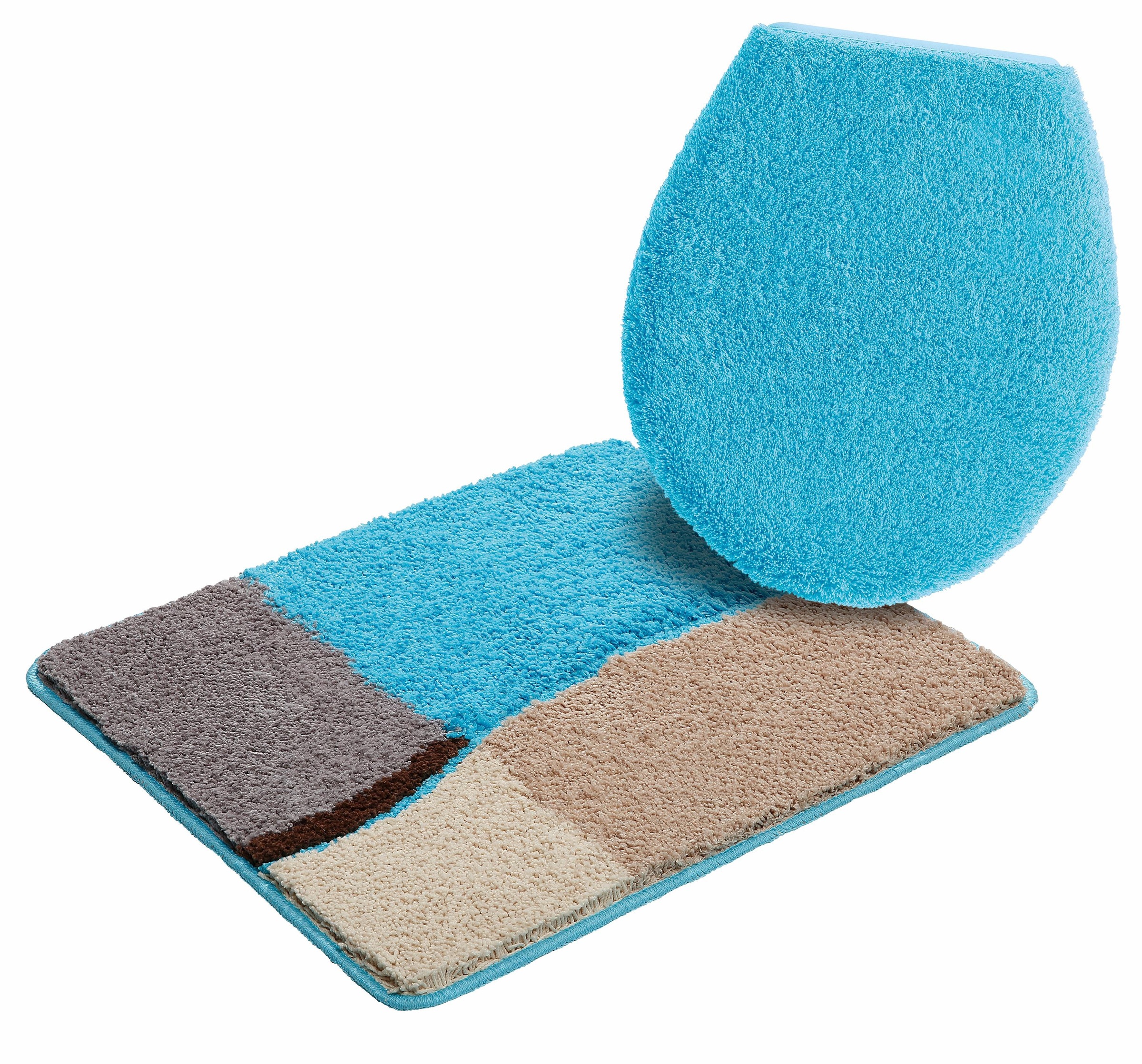 my home Badematte "Belio, Badvorleger, Badezimmer Teppich" Höhe 20 mm rutsc günstig online kaufen