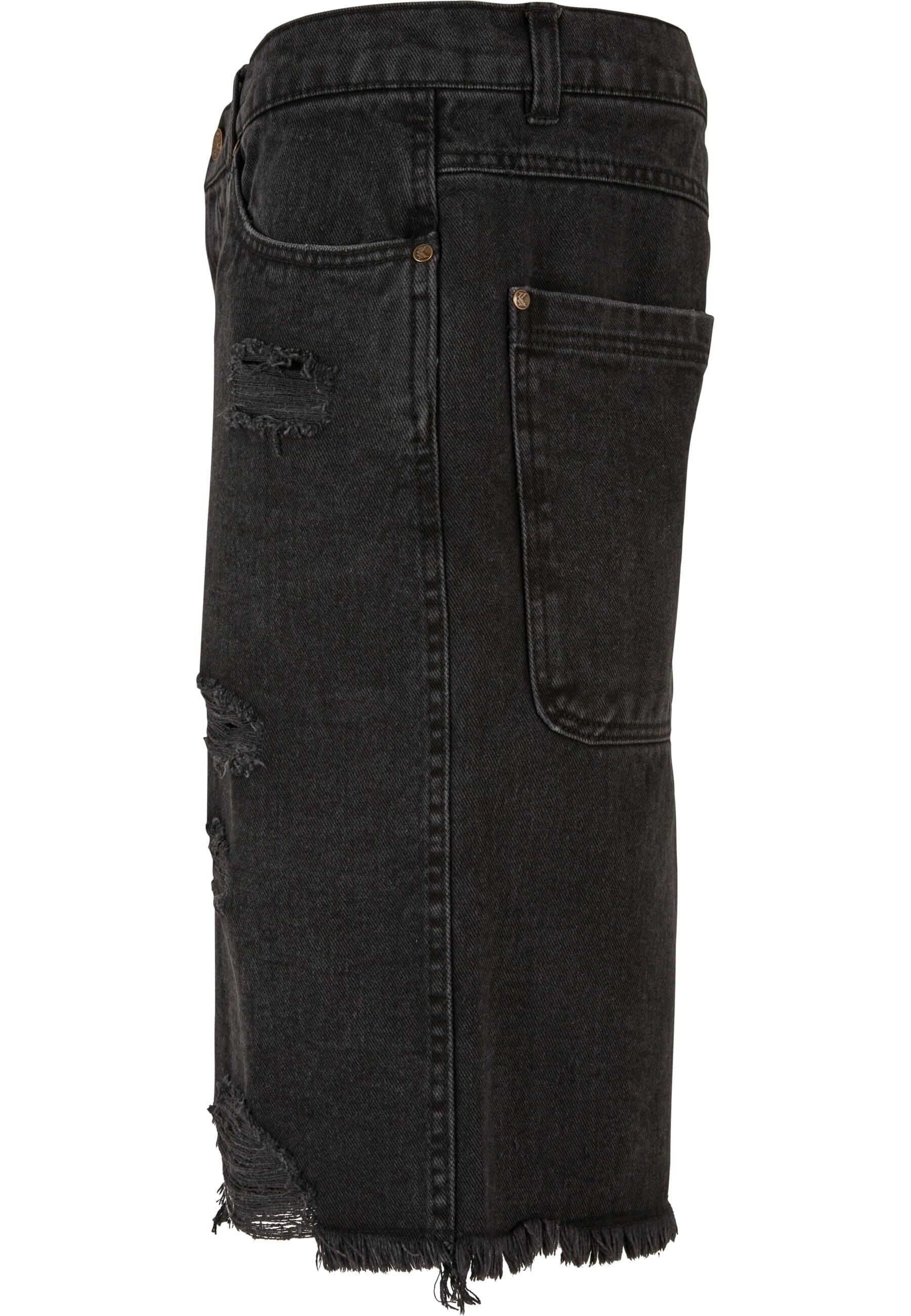 Karl Kani Shorts »Karl Kani Herren KM232-027-2 KK OG Heavy Distressed Denim Shorts«, (1 tlg.)