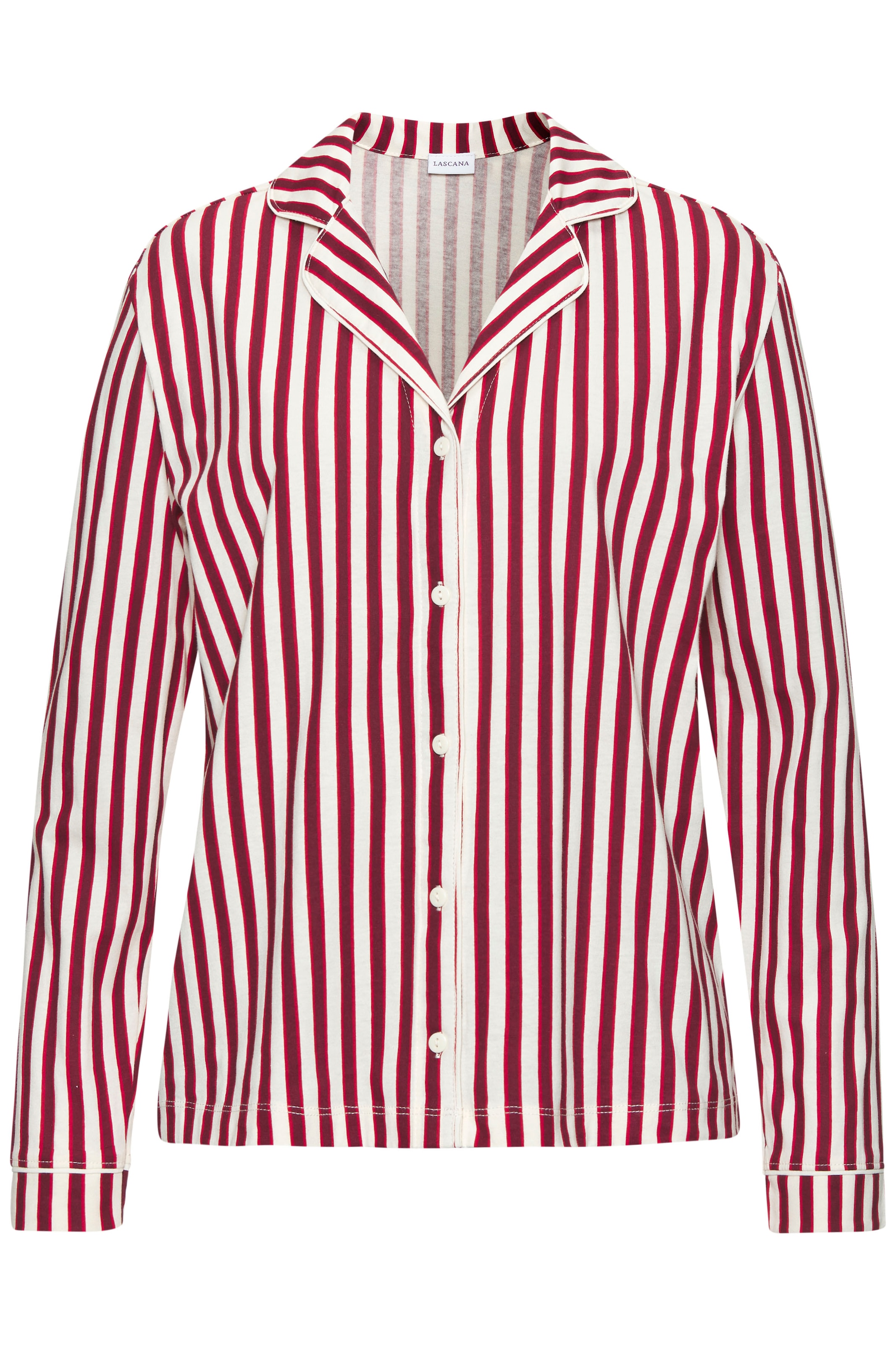 LASCANA Pyjama 2 tlg. Mit Weihnachtlichem Muster