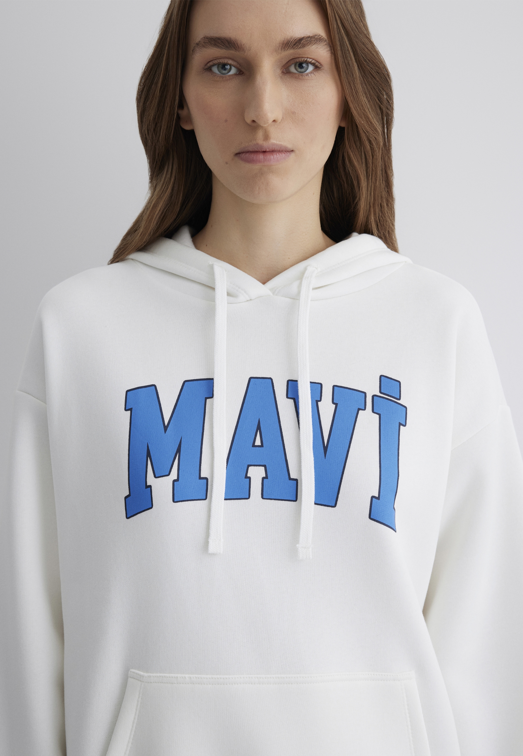 Mavi Kapuzenpullover »MAVI LOGO HOODED SWEATSHIRT«, Hoodie
