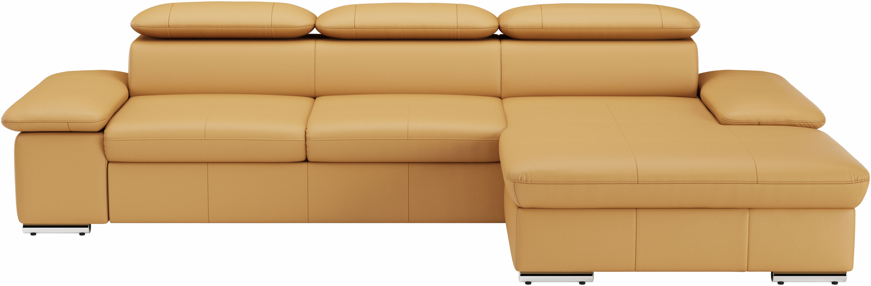 sit&more Ecksofa "Valantine L-Form, B: 286 cm" mit Arm- & Kopfteilverstellung, optional mit Schlaffunktion