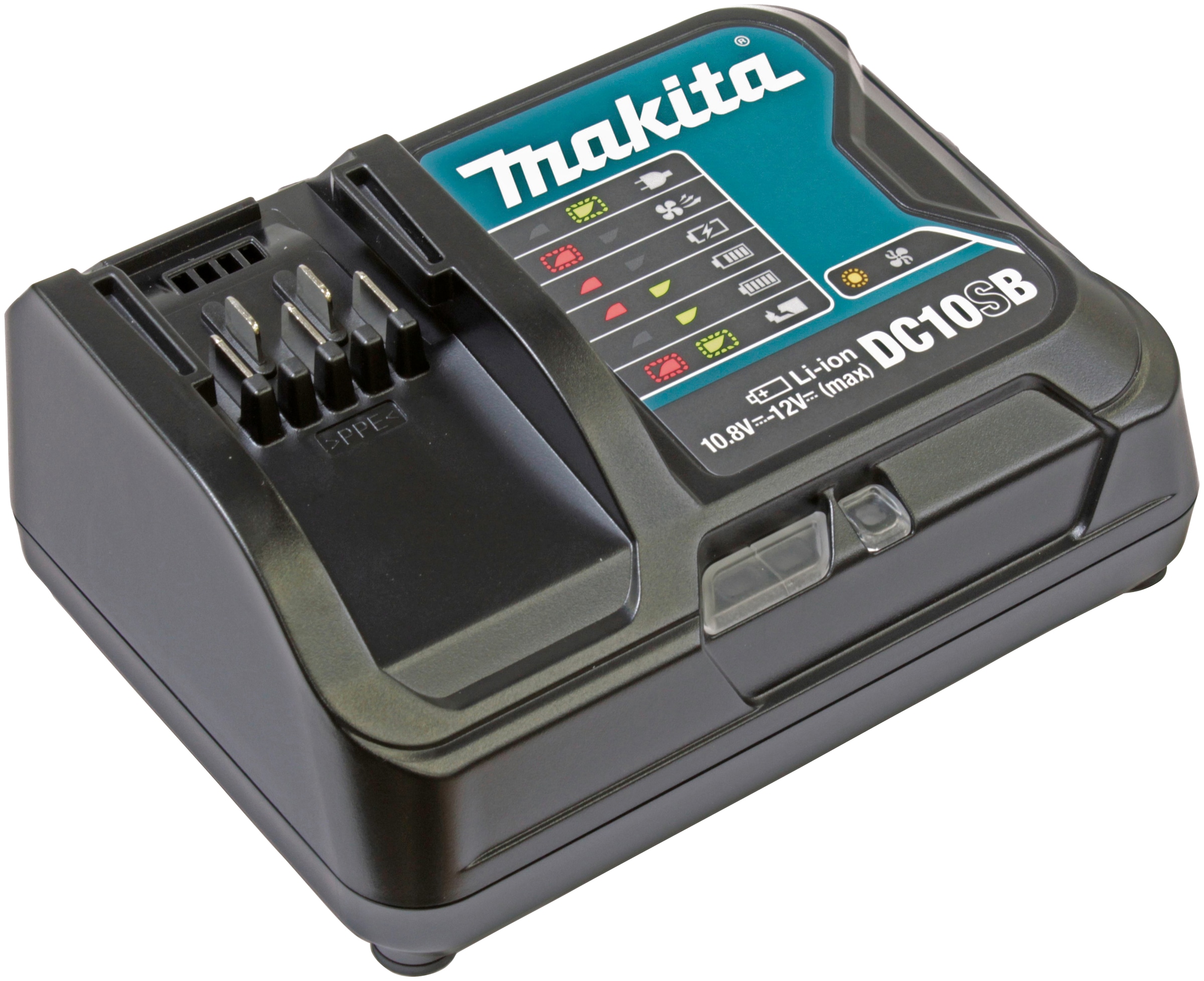 Makita Akku-Ladestation »DC10SB«, (1 | mit 12 alle für BAUR V St.), CXT-Akkus max