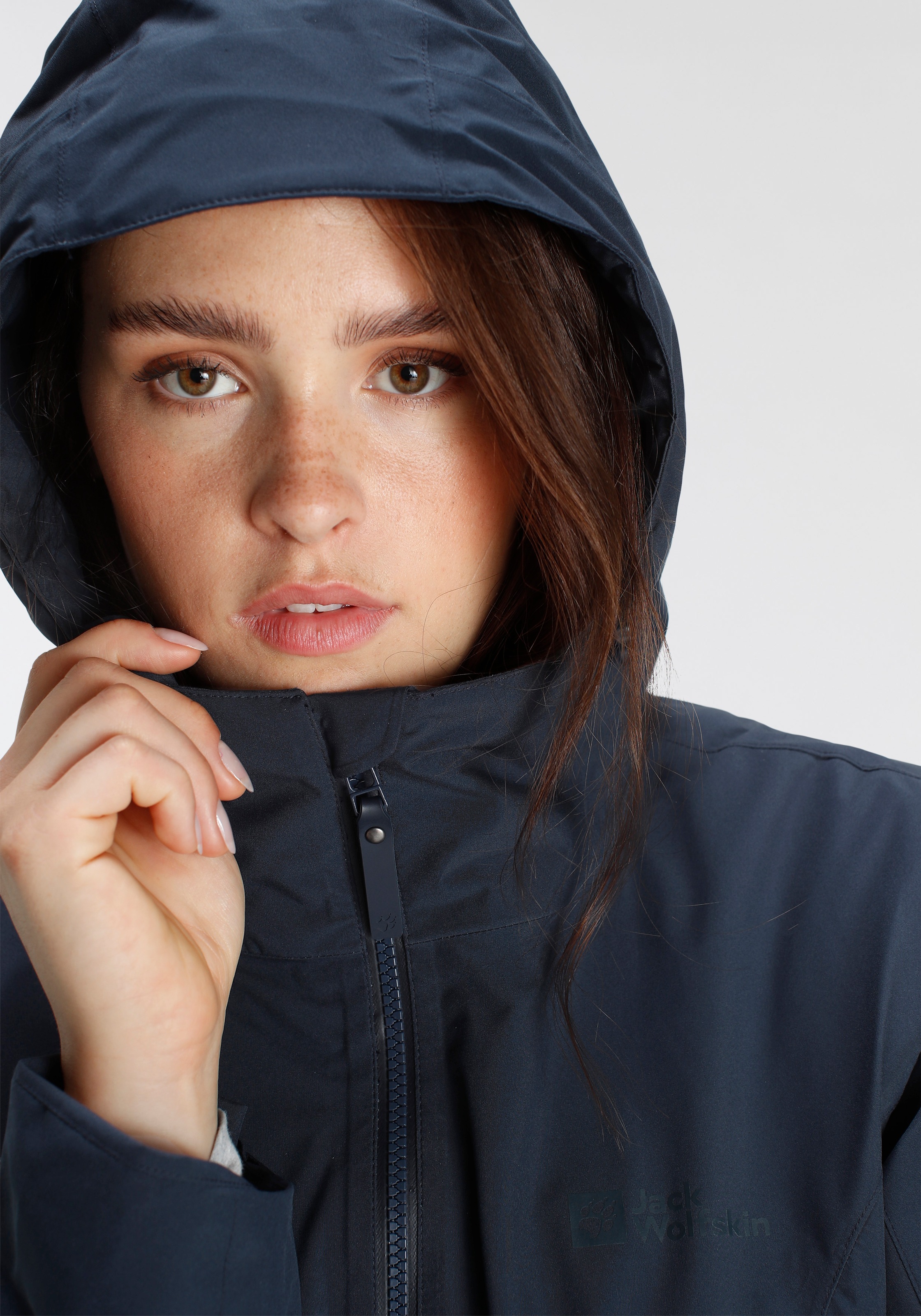 Thumbnail - Jack Wolfskin Funktionsparka "SOLAIA PARKA W", mit Kapuze, Wärmend, winddicht, Übergangsjacke